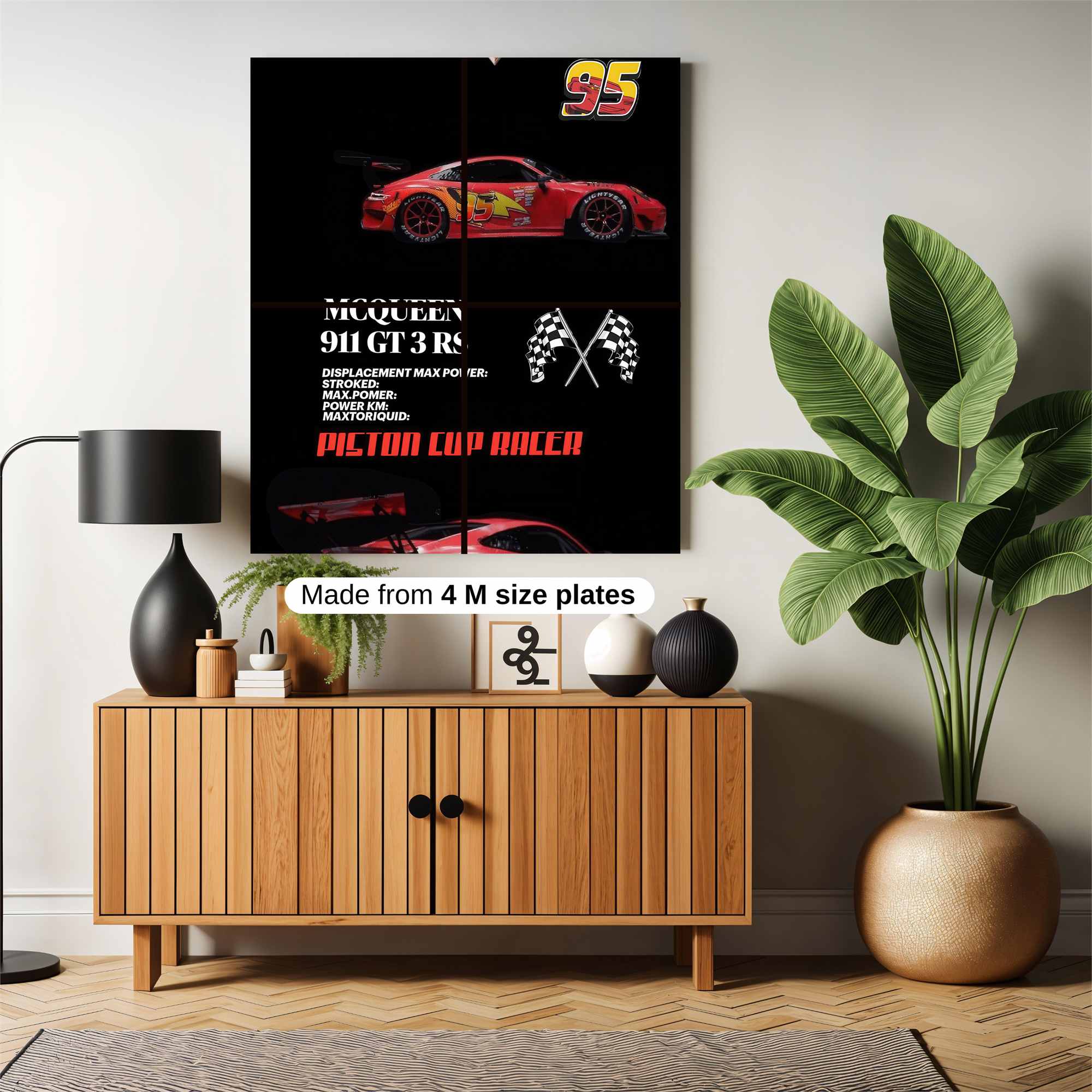 McQueen Velocity Safe Wall Magnetic / M