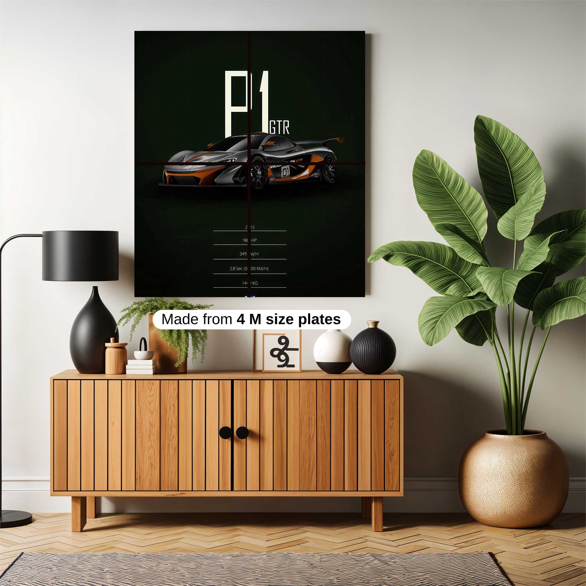 P1GTR Velocity Safe Wall Magnetic / M