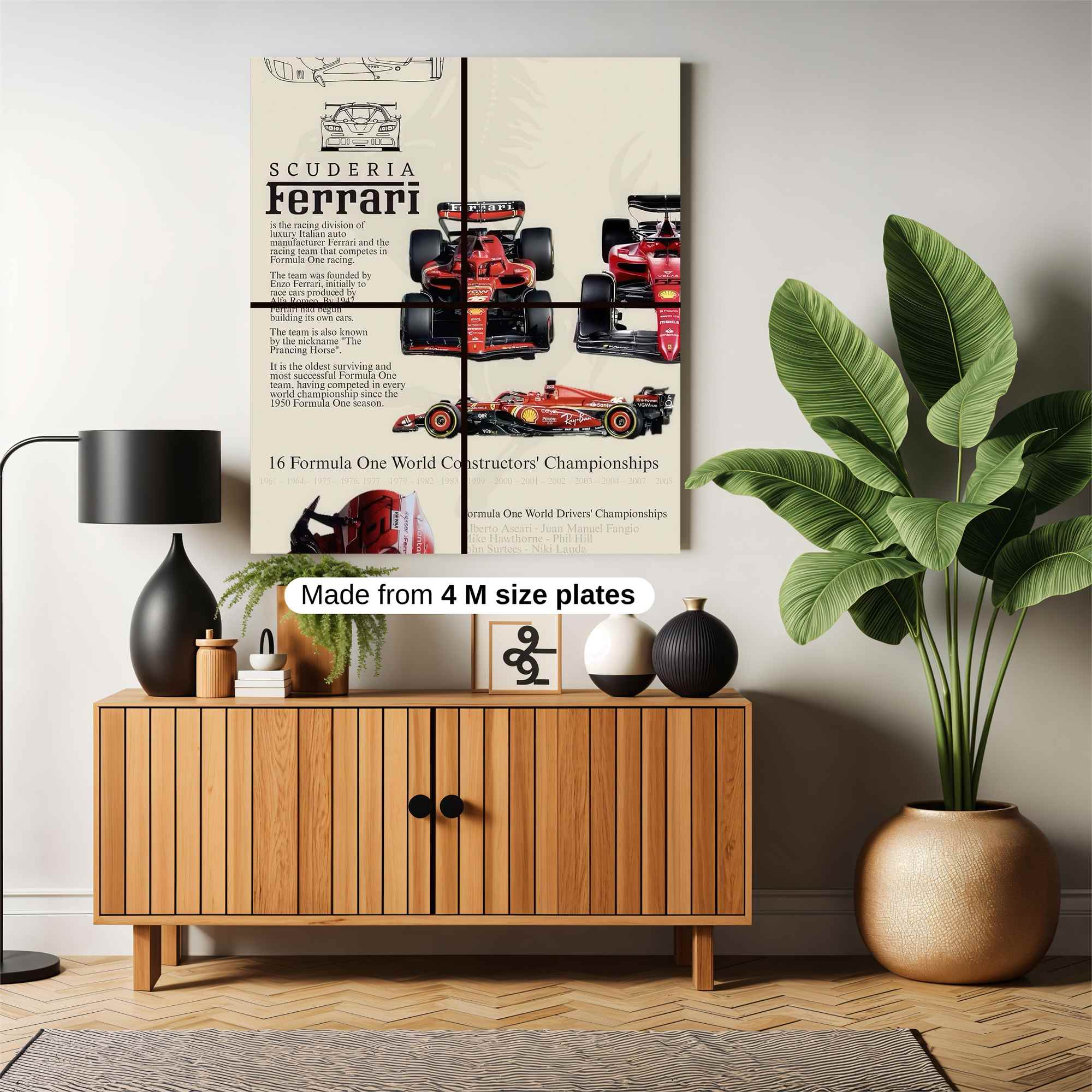 Ferrari Fierce Safe Wall Magnetic / M