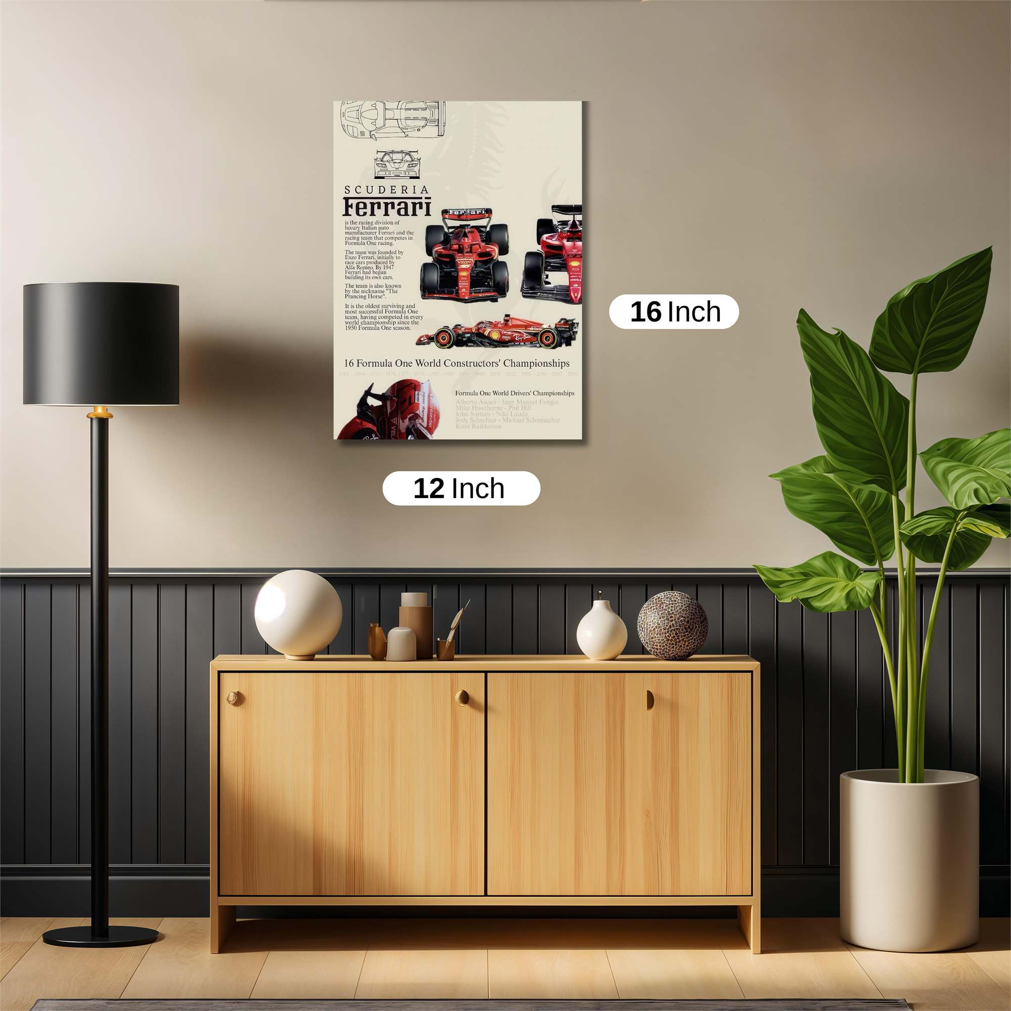 Ferrari Fierce Safe Wall Magnetic / M