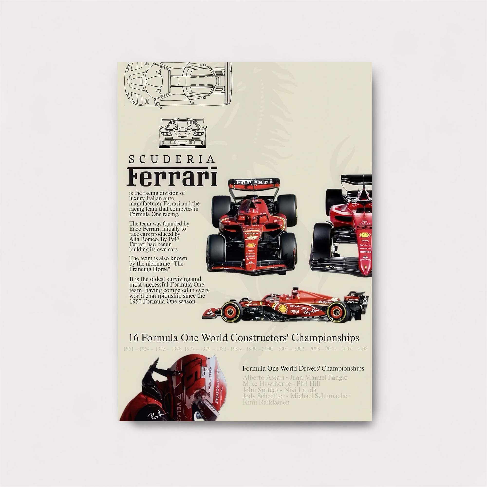 Ferrari Fierce Safe Wall Magnetic / M