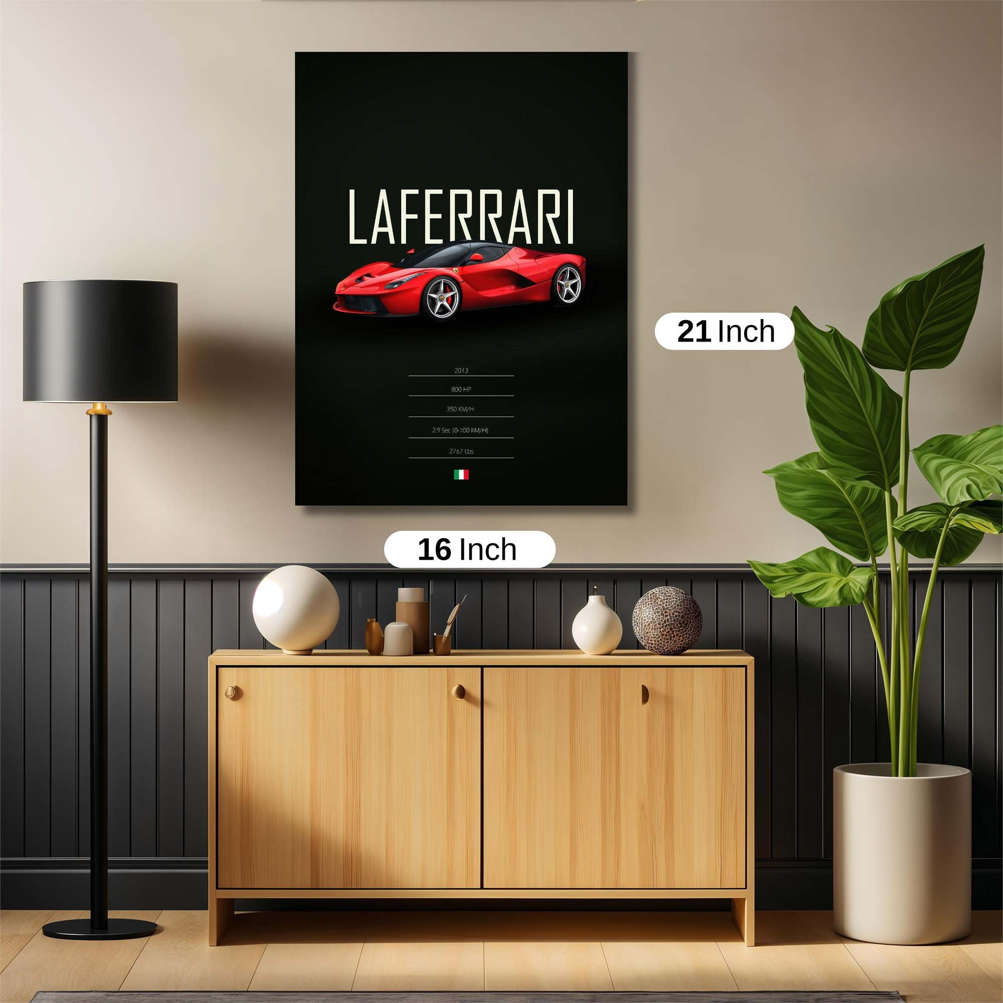 LaFerrari Elegance Safe Wall Magnetic / M