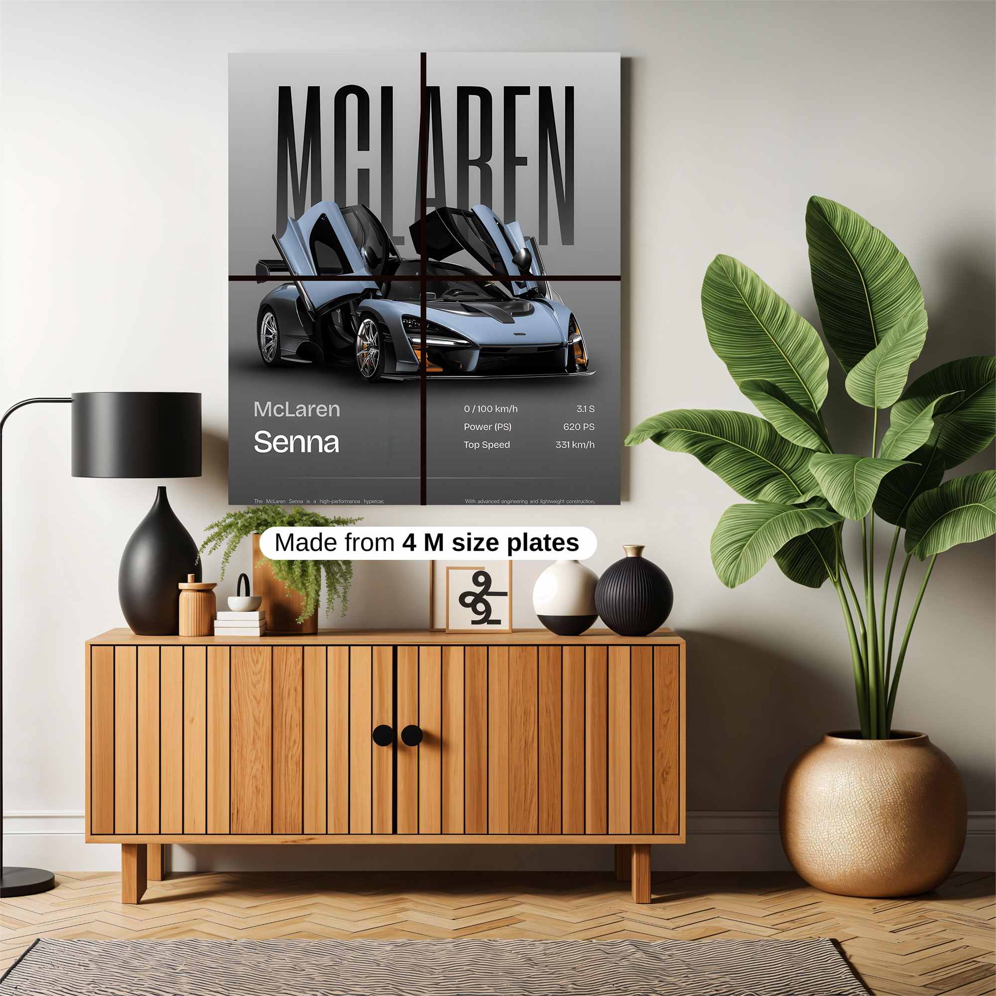 Senna Thrill Safe Wall Magnetic / M