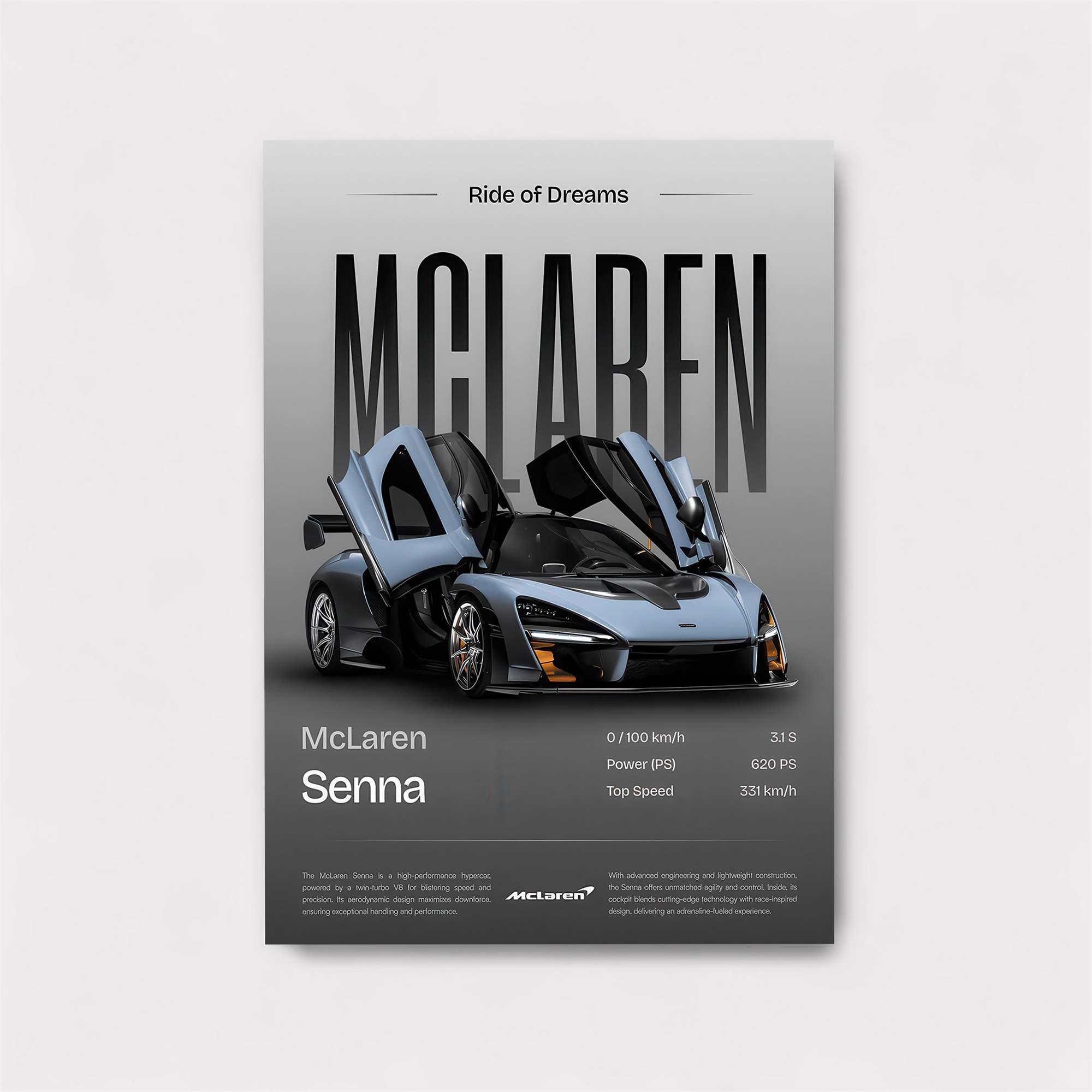 Senna Thrill Safe Wall Magnetic / M