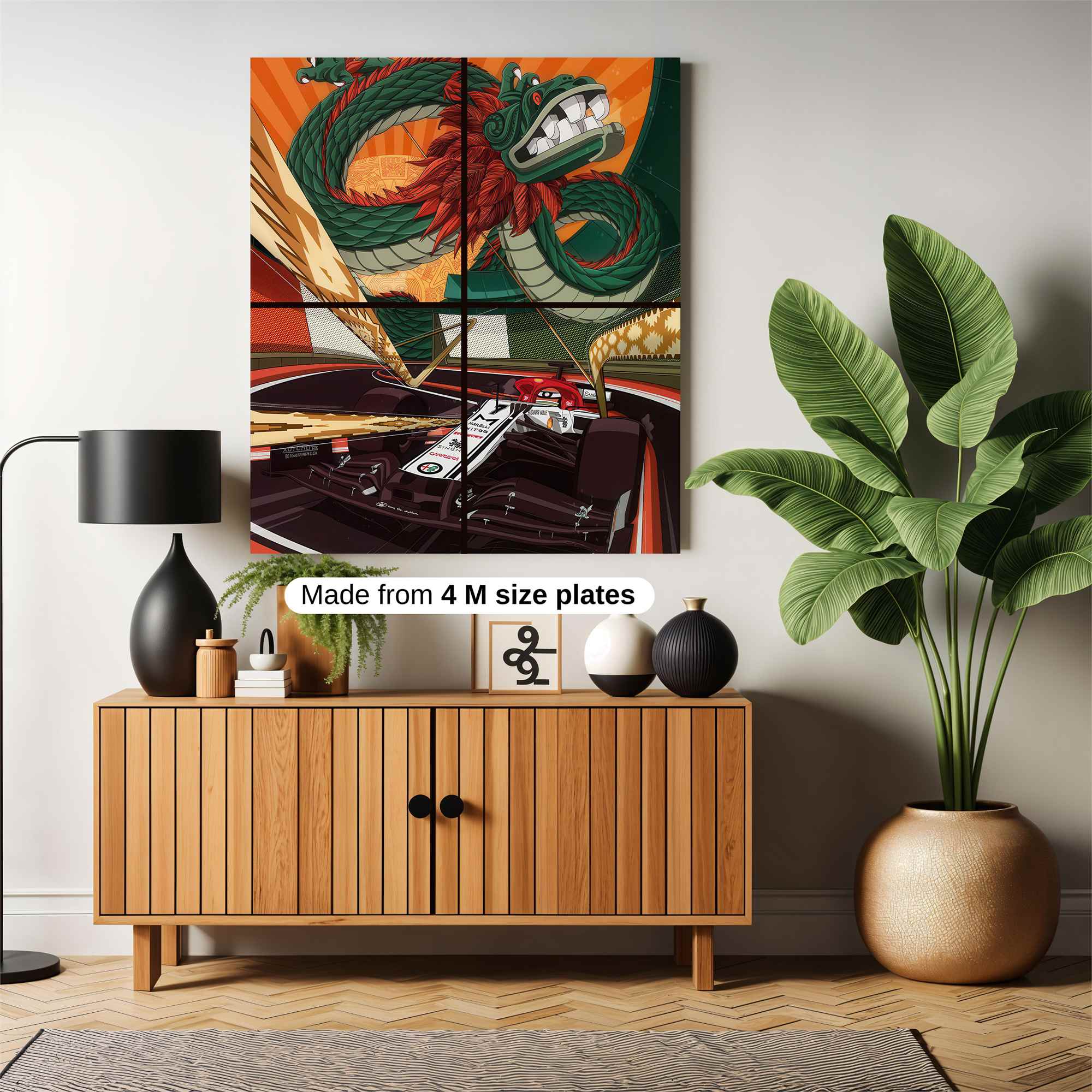 Dragon Rush Safe Wall Magnetic / M