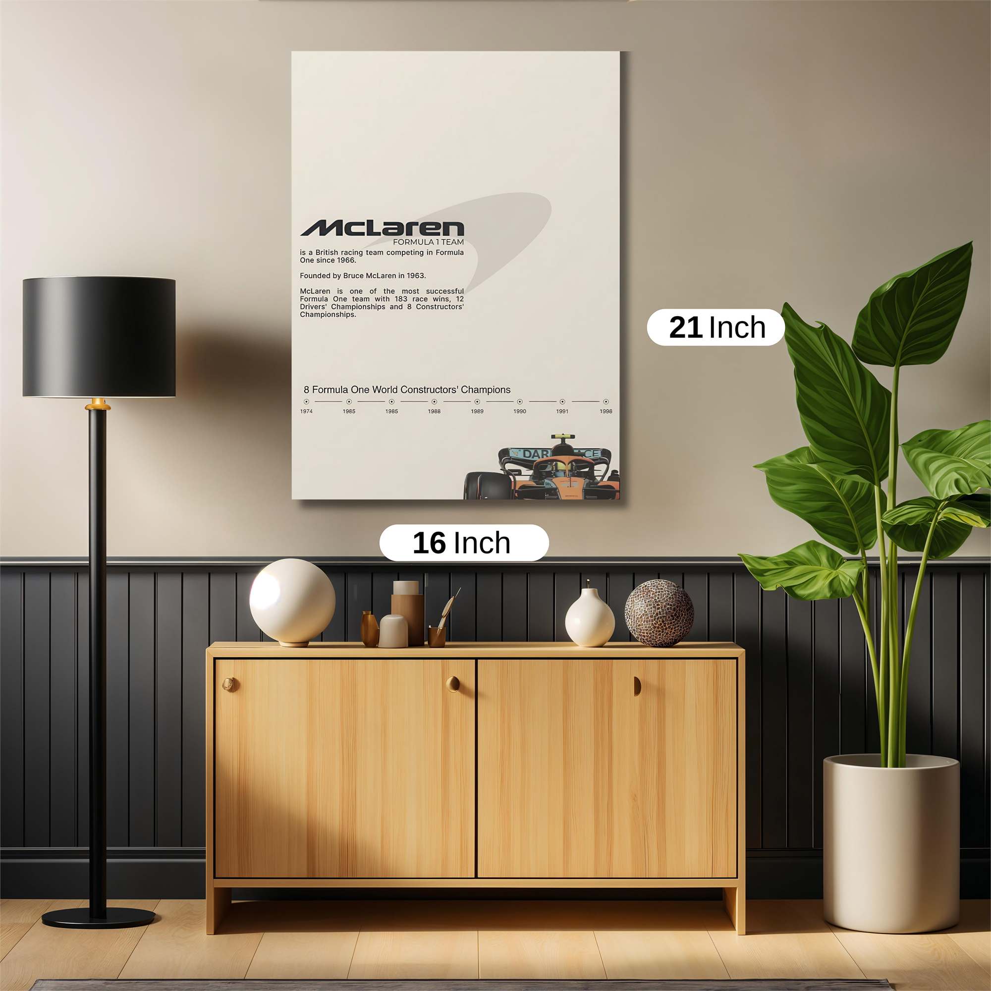 McLaren Majestic Safe Wall Magnetic / M
