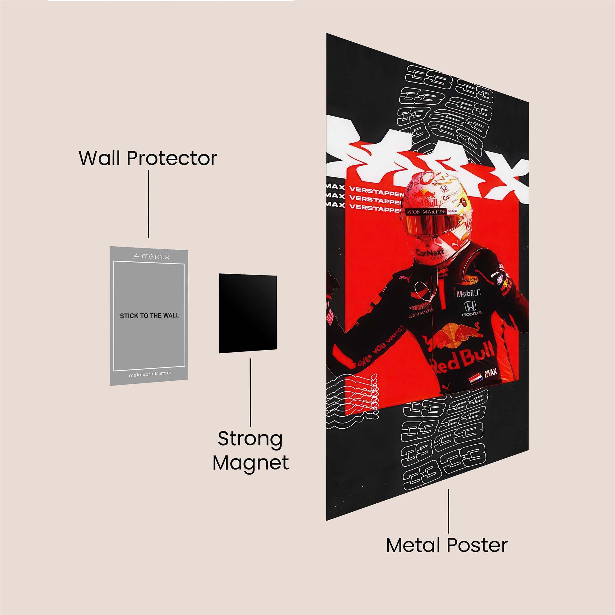 Max Victorious Safe Wall Magnetic / M
