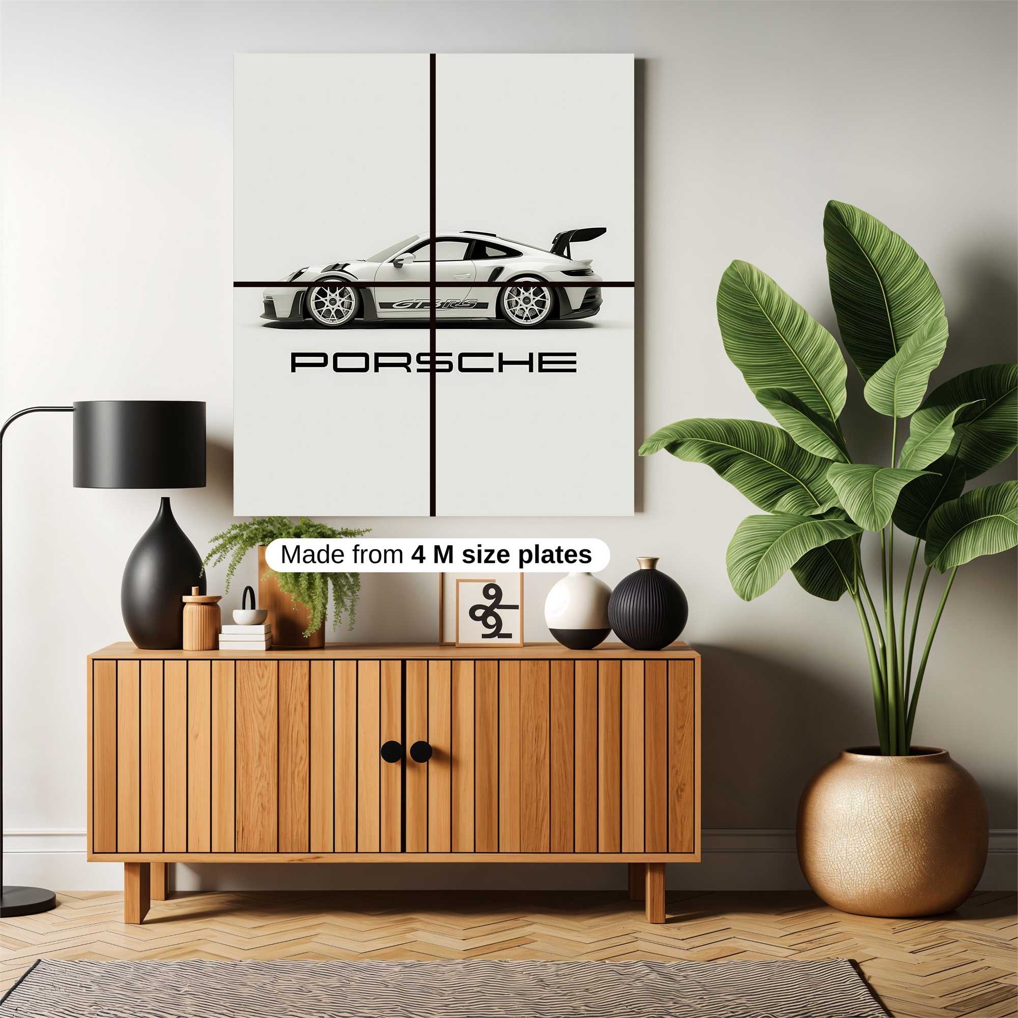 Porsche Elegance Safe Wall Magnetic / M