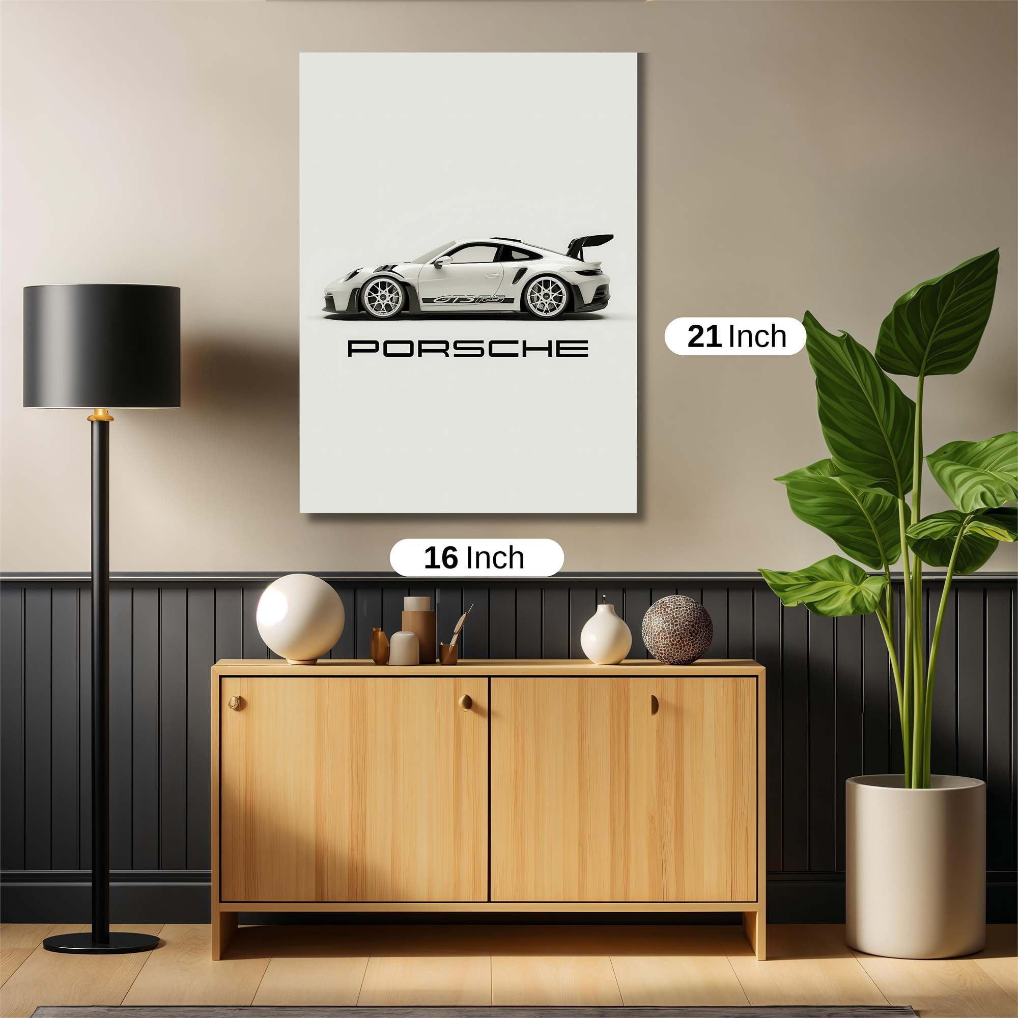 Porsche Elegance Safe Wall Magnetic / M