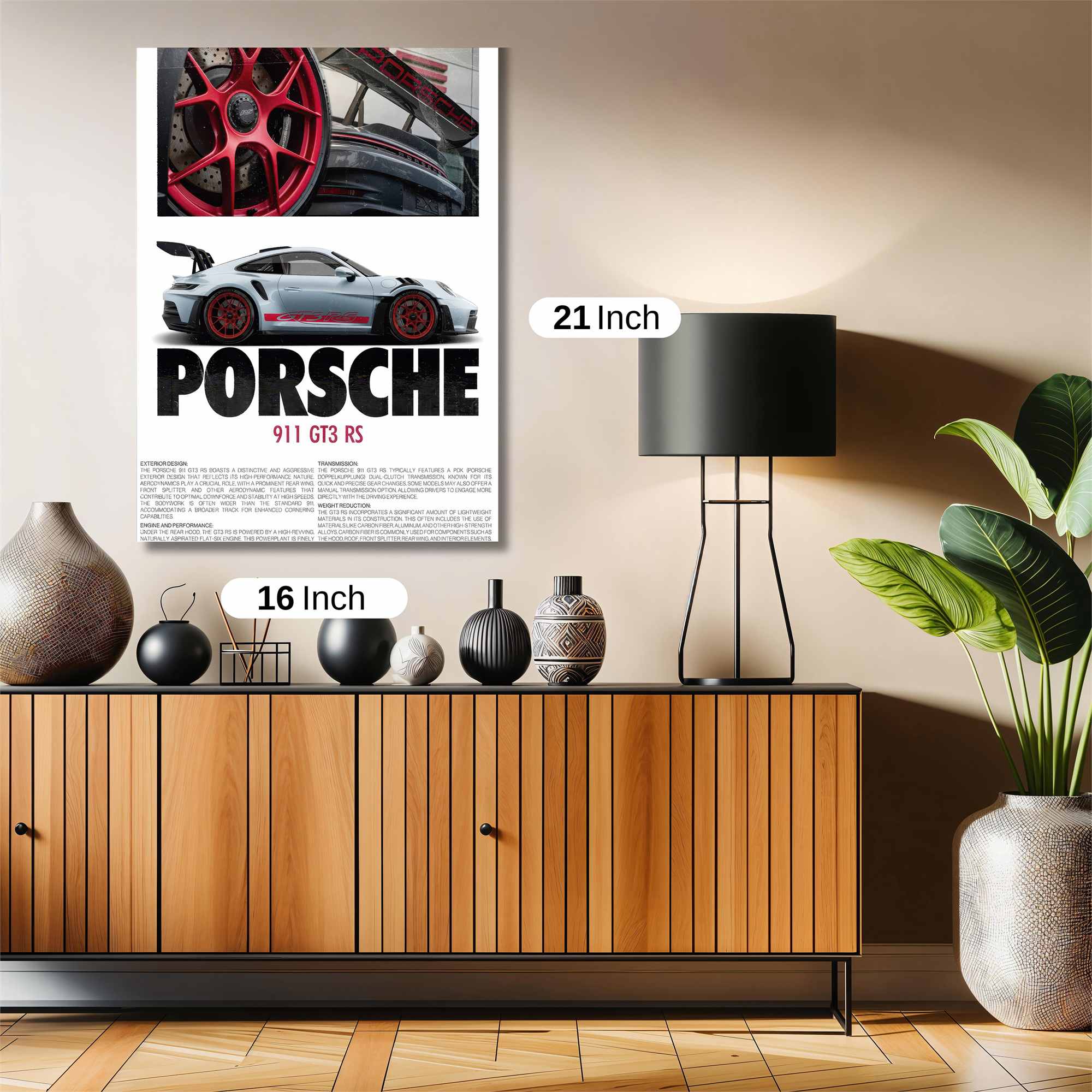 Porsche Passion Safe Wall Magnetic / M
