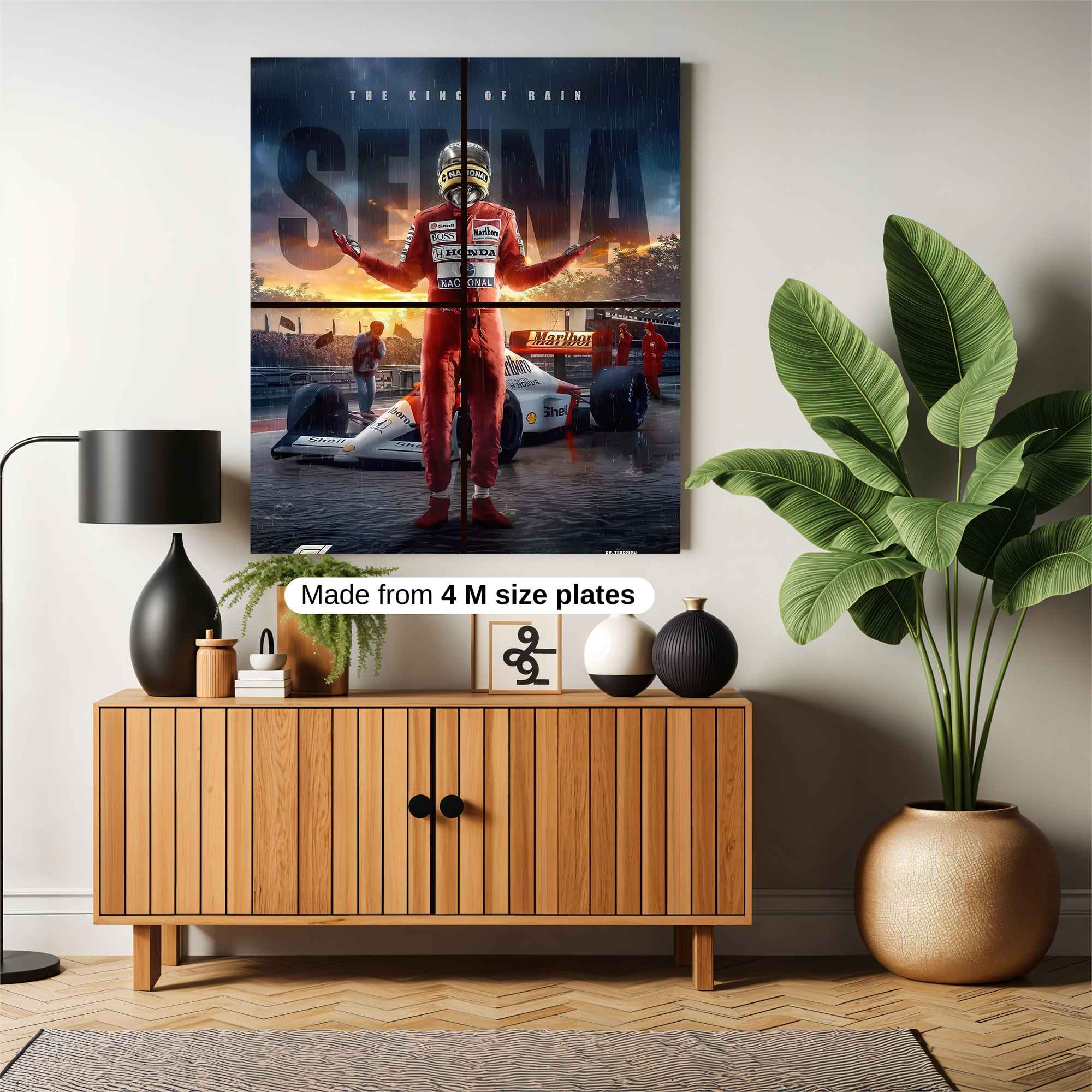 Senna Triumphant Safe Wall Magnetic / M