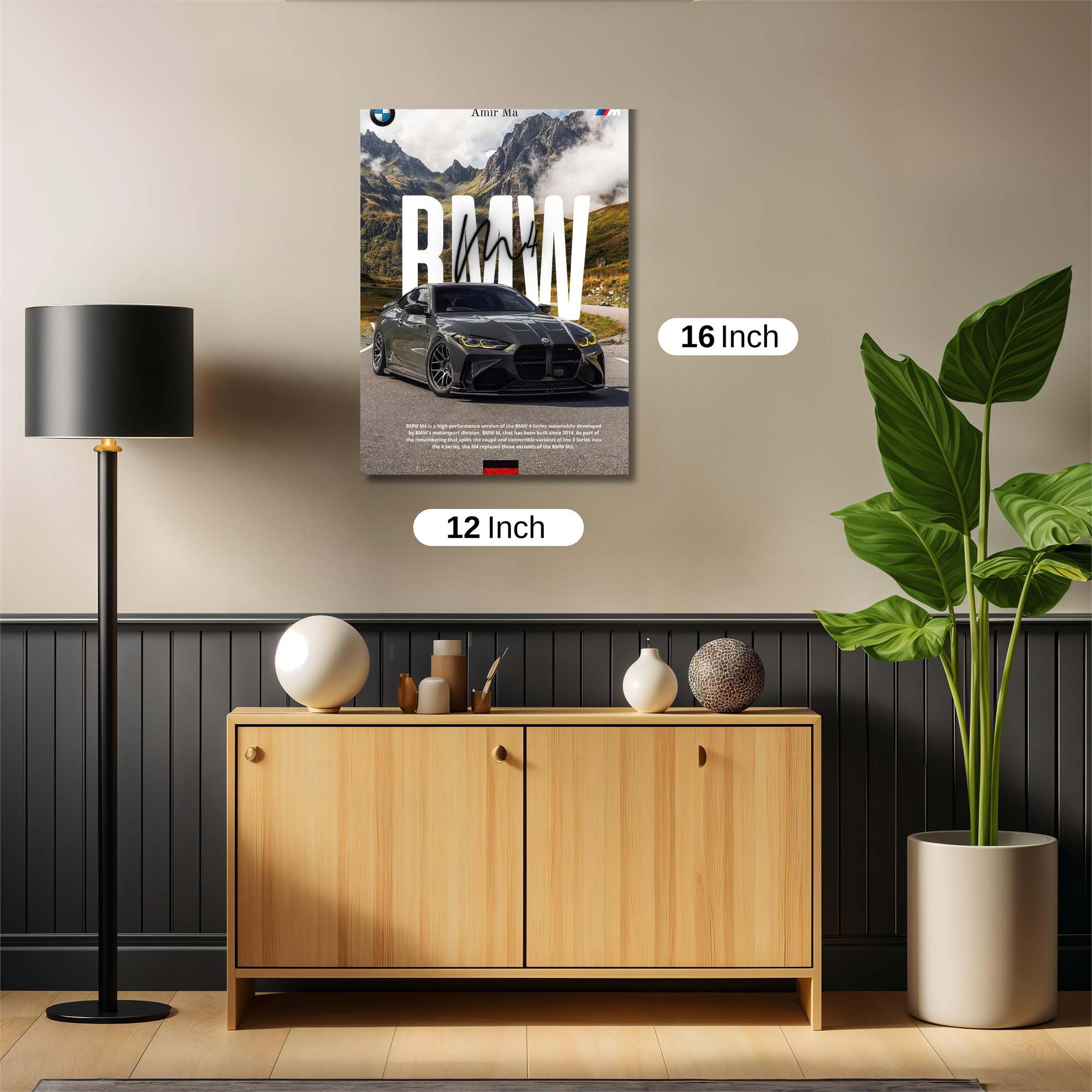 Amir Majestic Safe Wall Magnetic / M