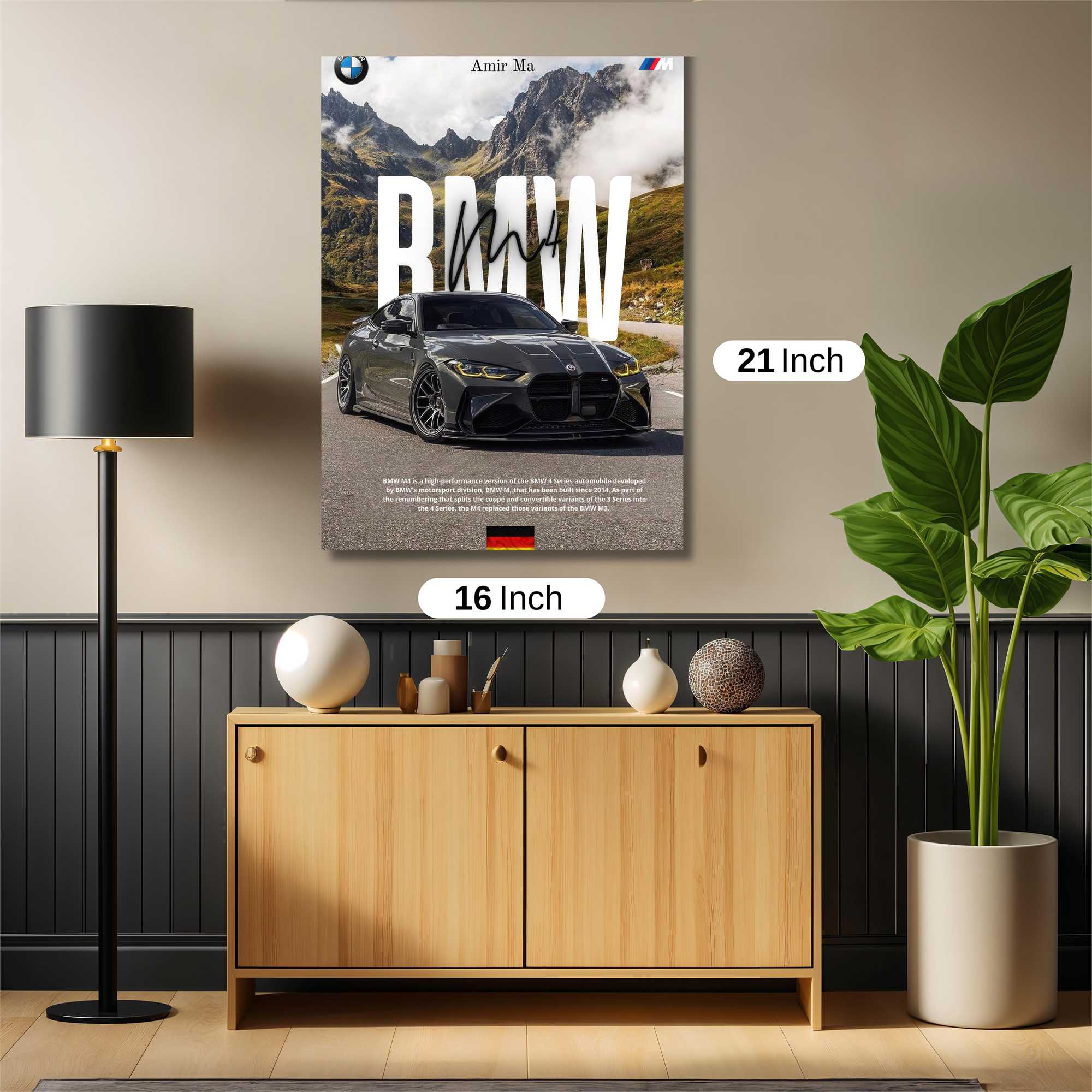 Amir Majestic Safe Wall Magnetic / M