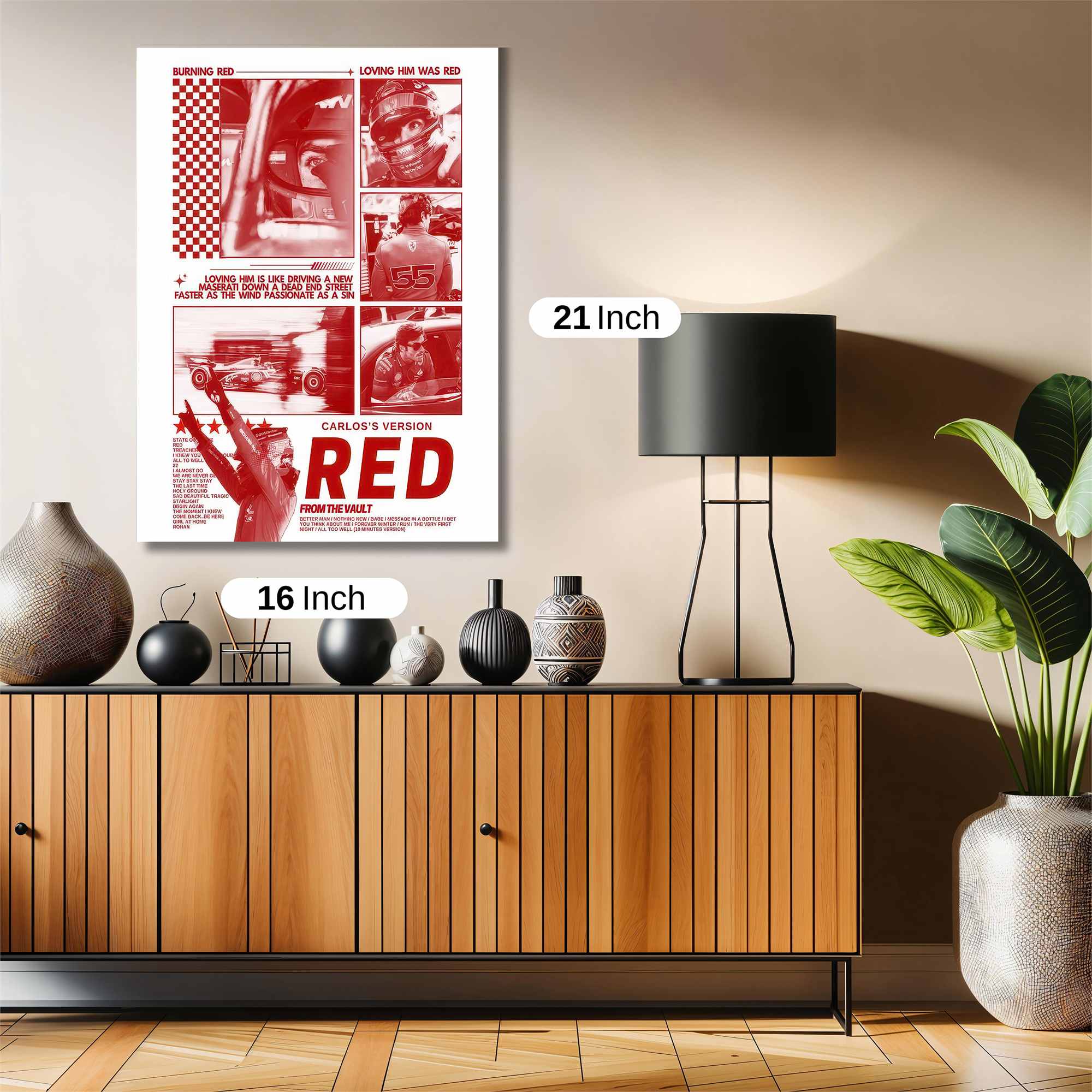 Racing Passion Safe Wall Magnetic / M