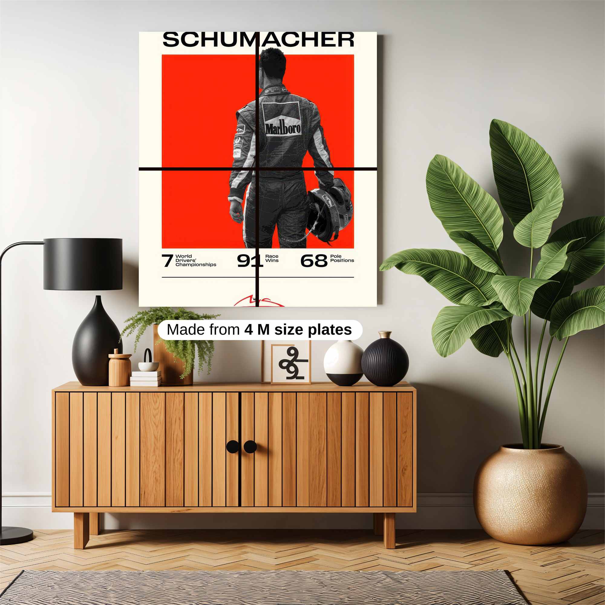 Schumacher Legend Safe Wall Magnetic / M