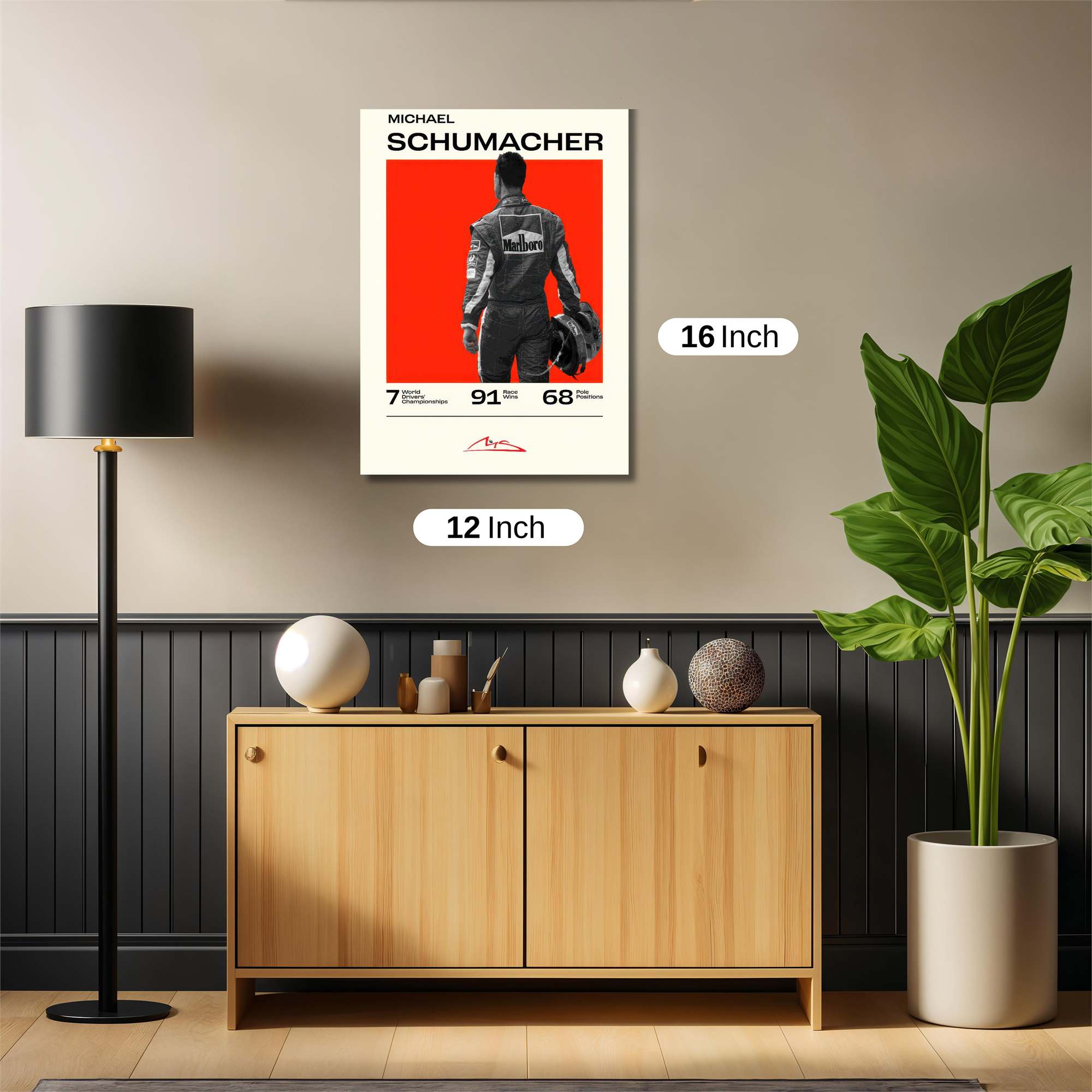 Schumacher Legend Safe Wall Magnetic / M