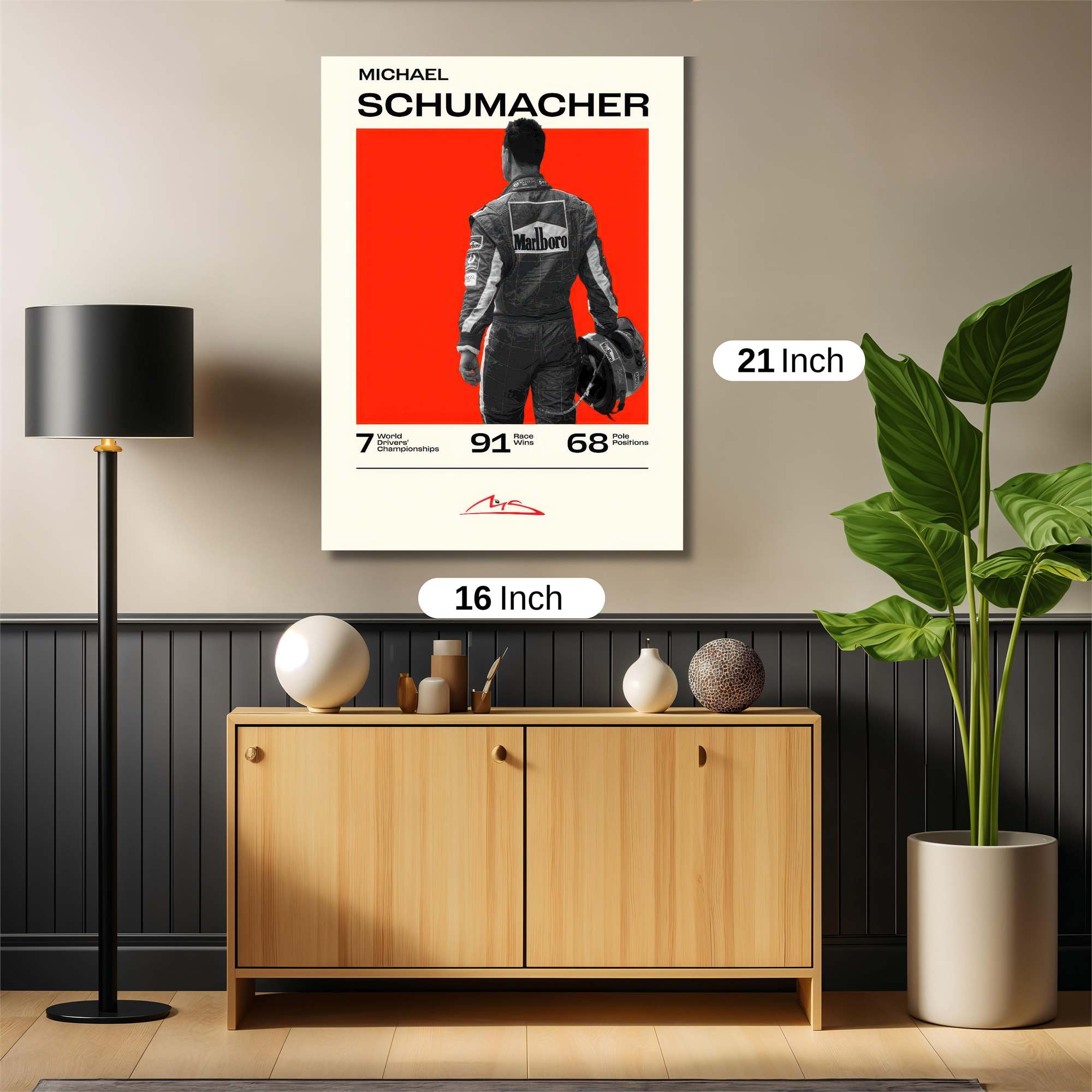 Schumacher Legend Safe Wall Magnetic / M