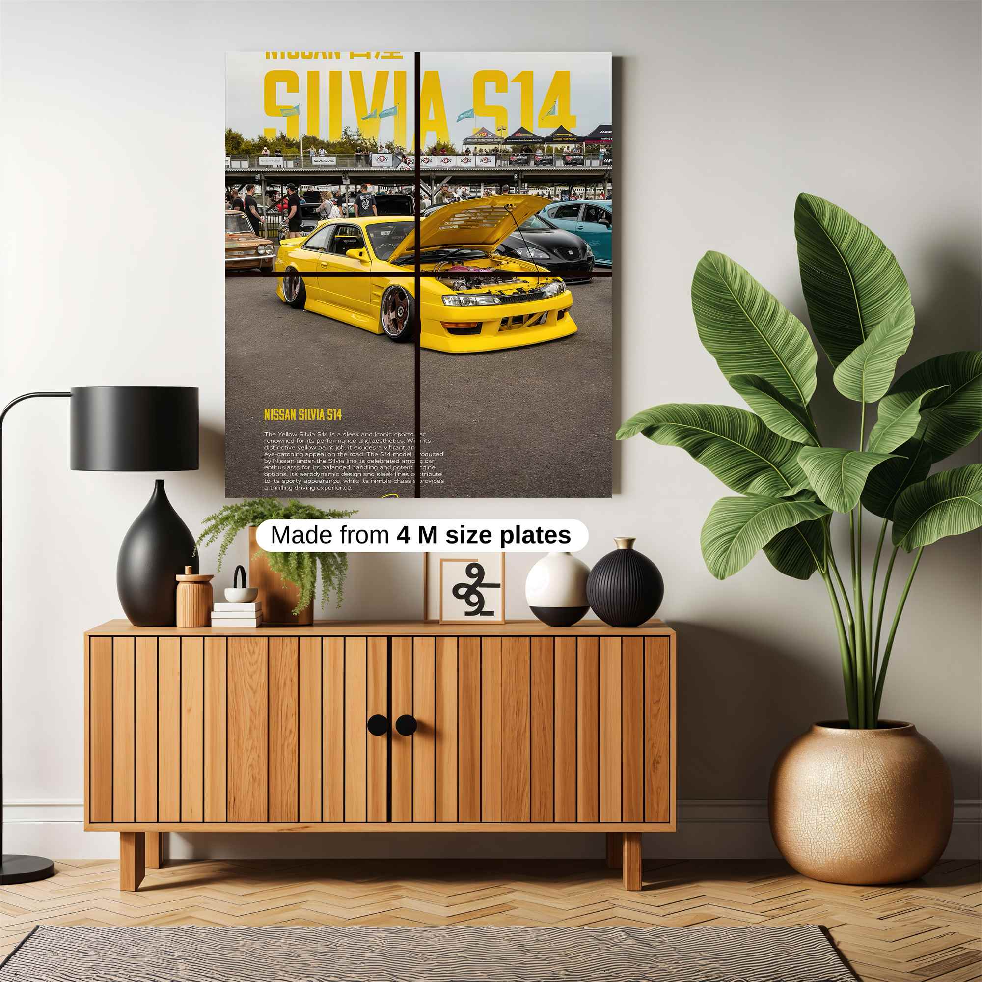 Silvia Vibrant Safe Wall Magnetic / M