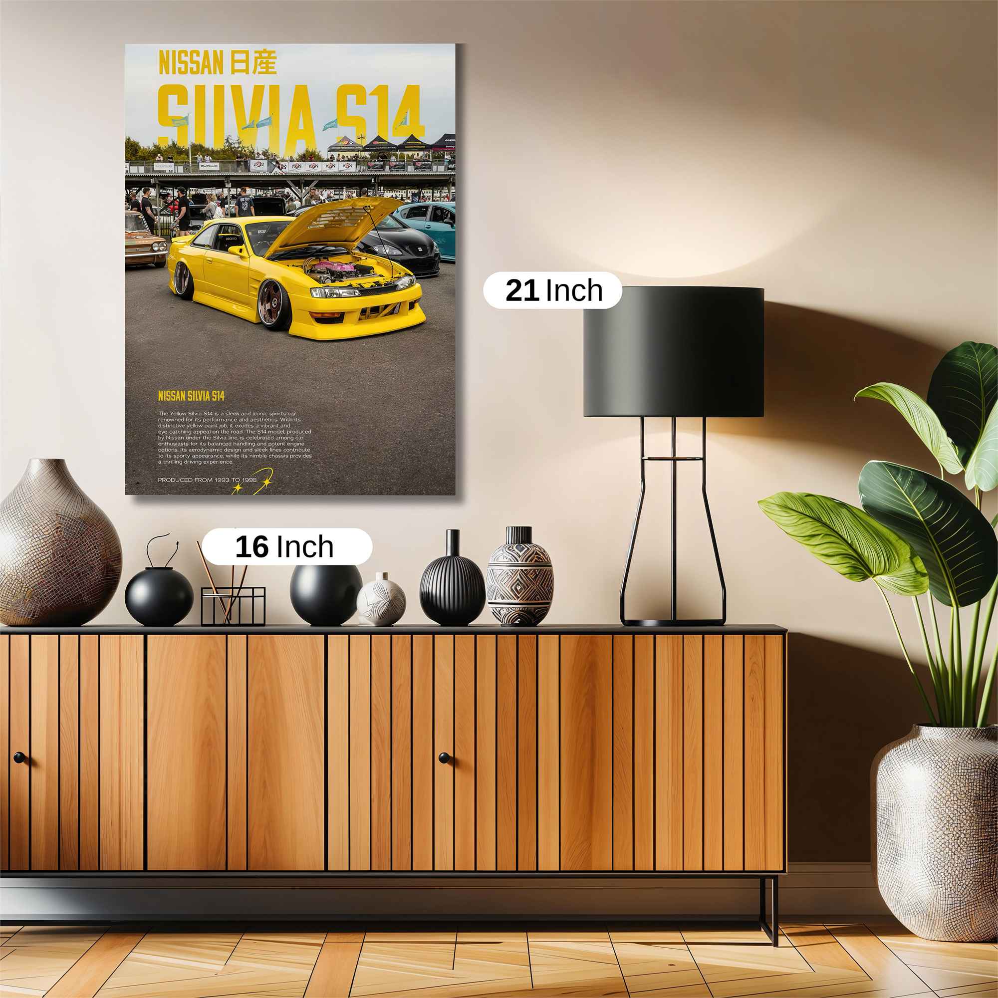 Silvia Vibrant Safe Wall Magnetic / M