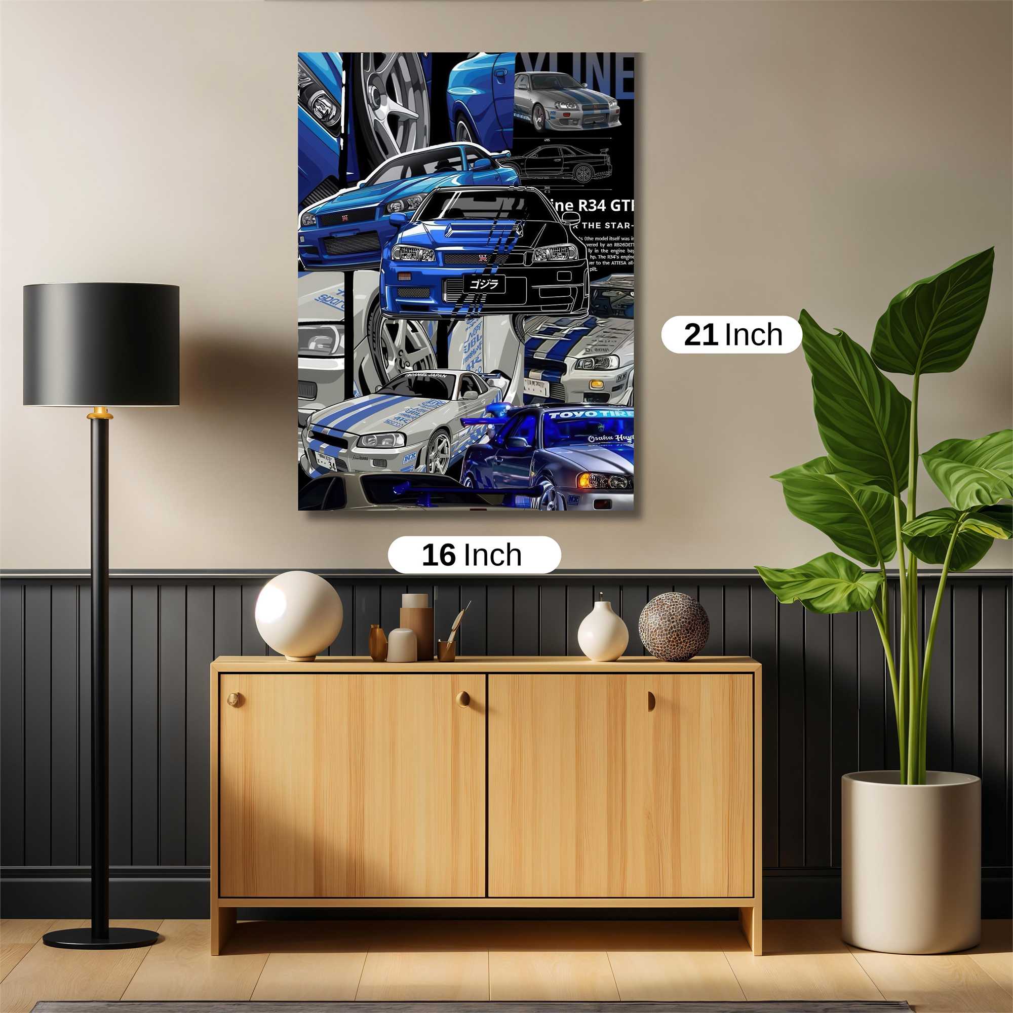 Skyline Majesty Safe Wall Magnetic / M