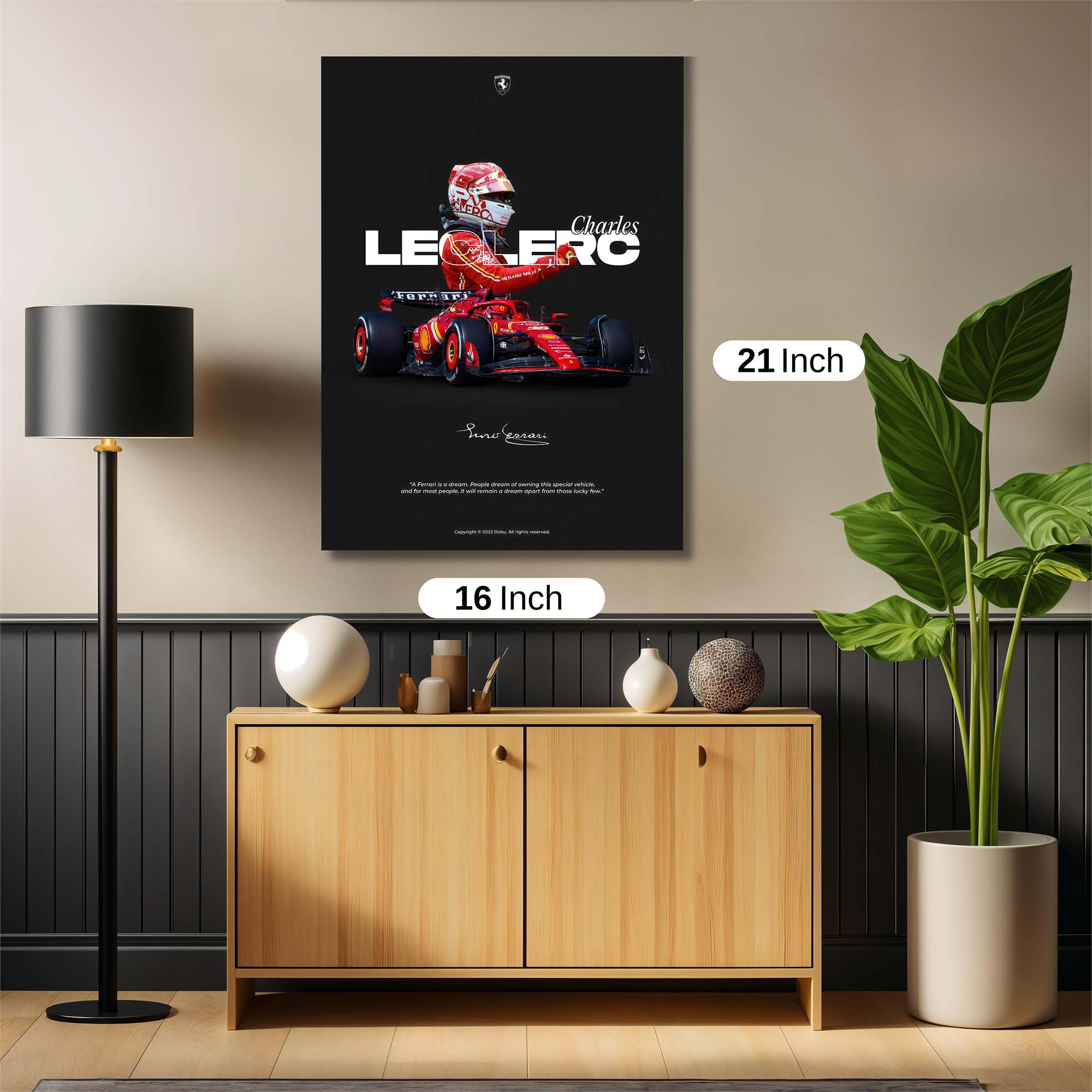 Leclerc Dynamic Safe Wall Magnetic / M