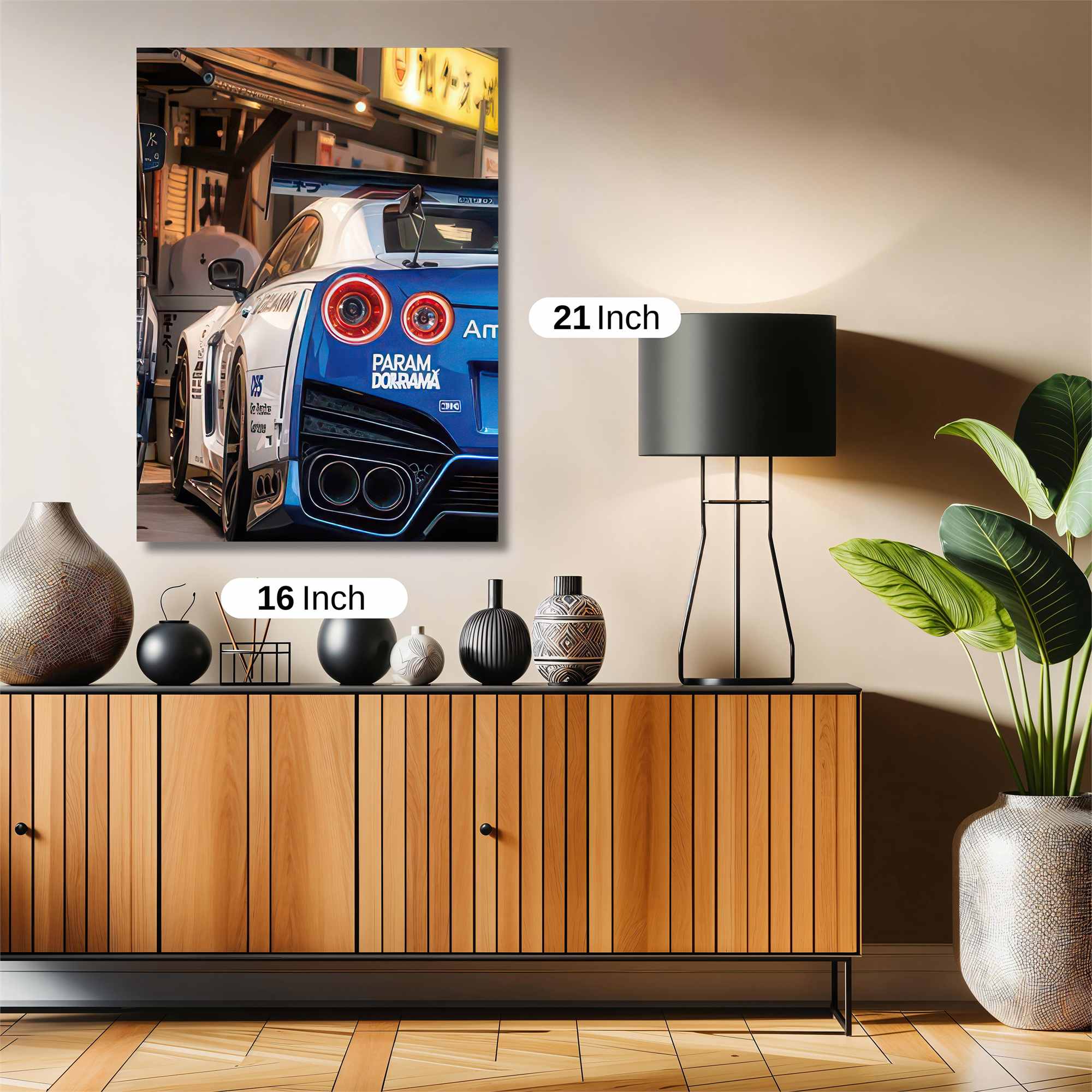GTR Vibrant Safe Wall Magnetic / M