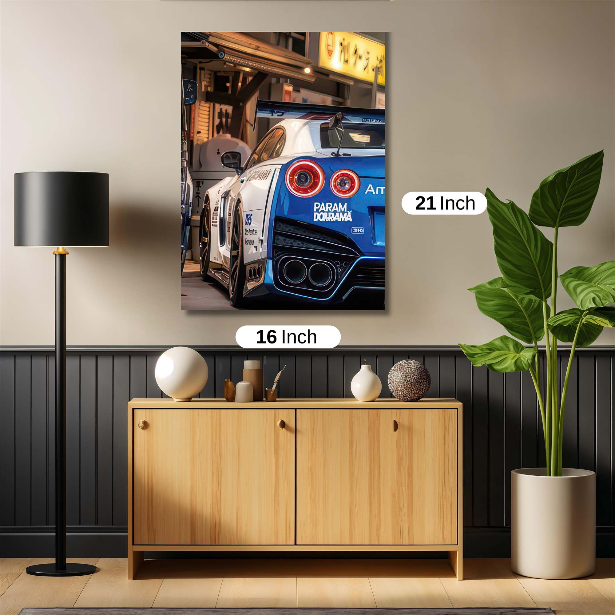 GTR Vibrant Safe Wall Magnetic / M
