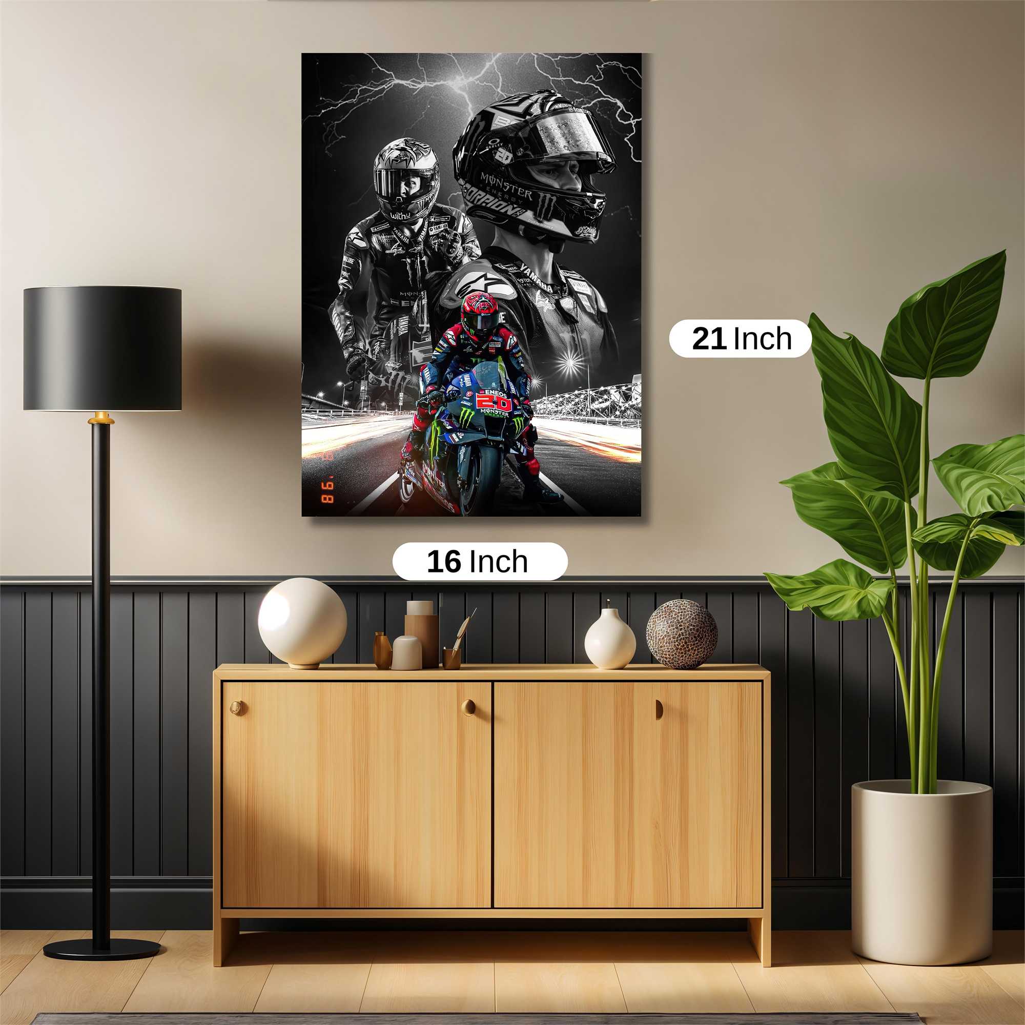 Bagnaia Thunder Safe Wall Magnetic / M