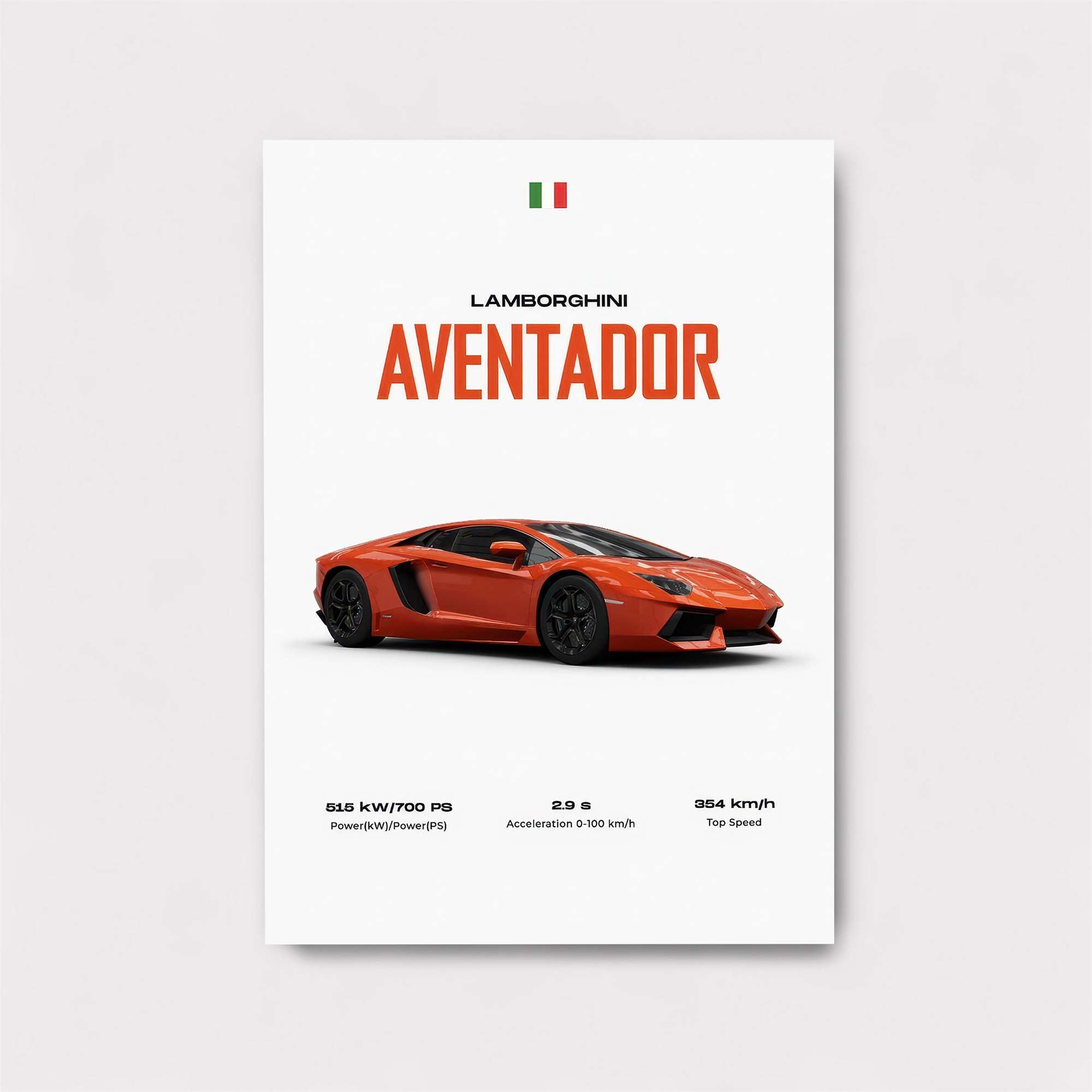 Aventador Exhilaration Safe Wall Magnetic / M