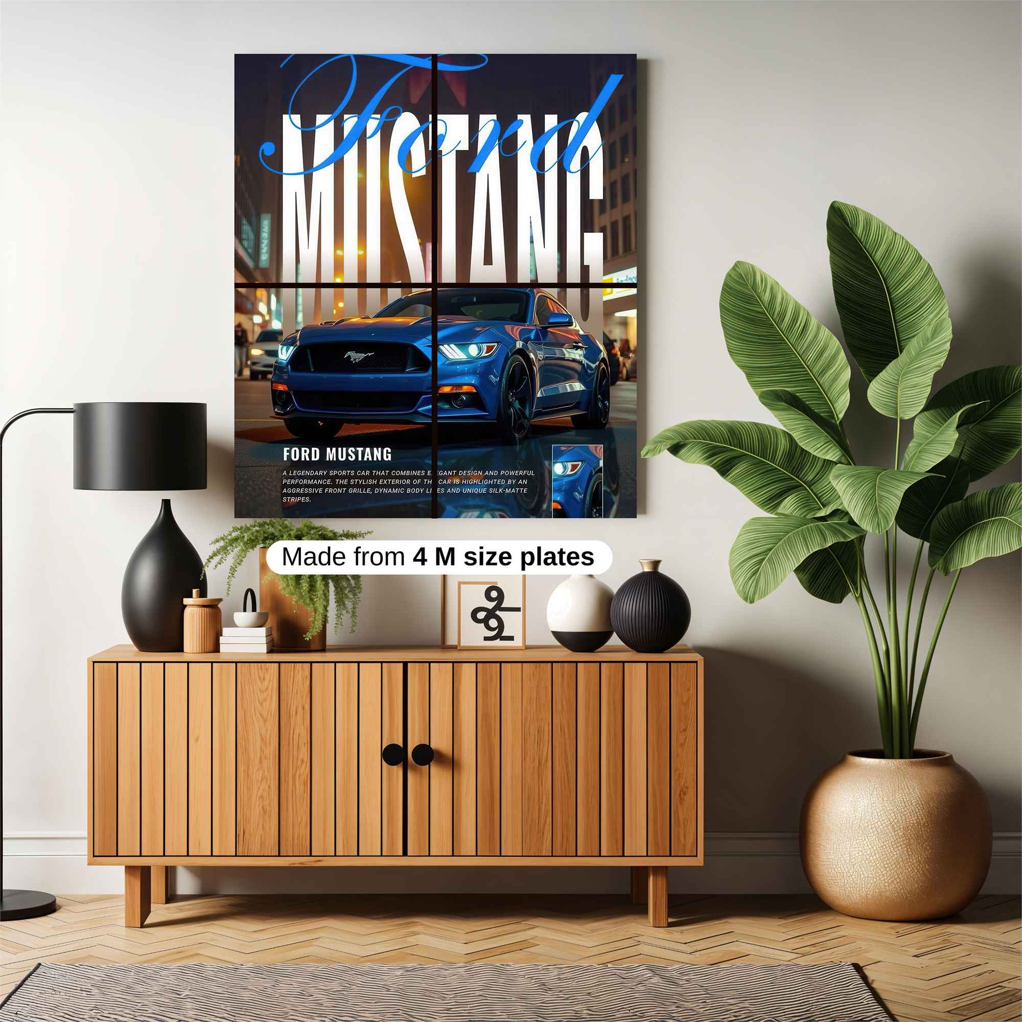 Mustang Majestic Safe Wall Magnetic / M