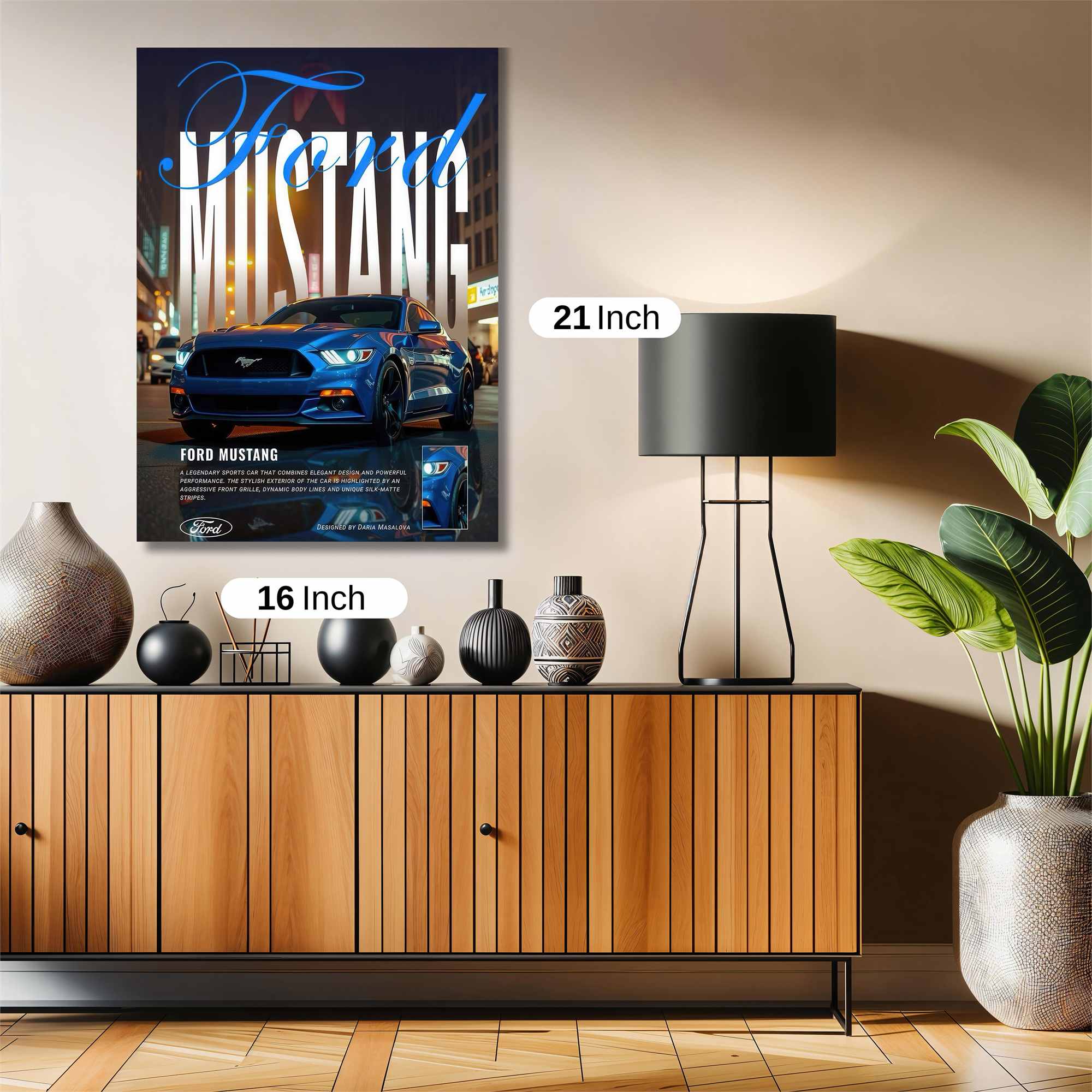 Mustang Majestic Safe Wall Magnetic / M