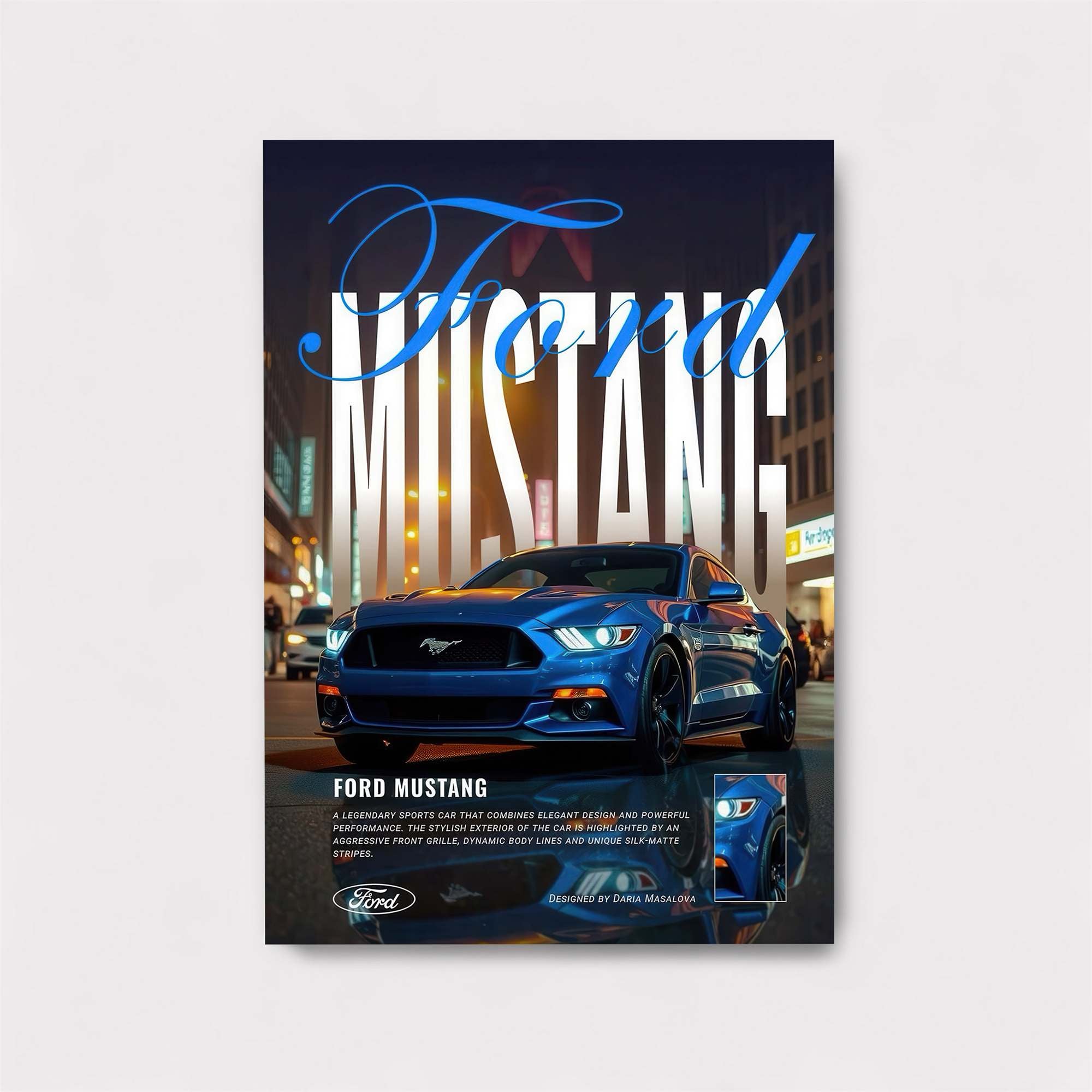 Mustang Majestic Safe Wall Magnetic / M