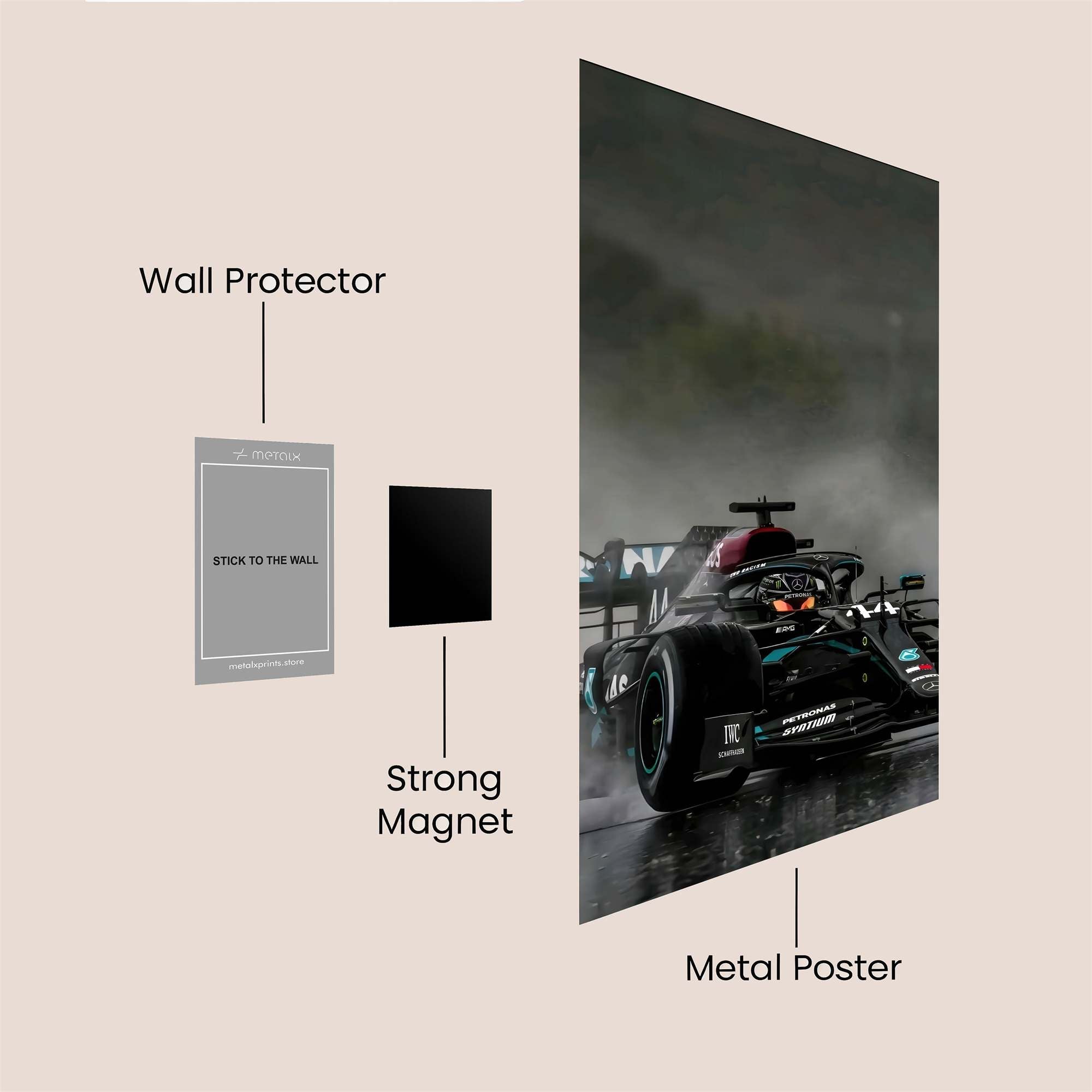 RainRacer Safe Wall Magnetic / M