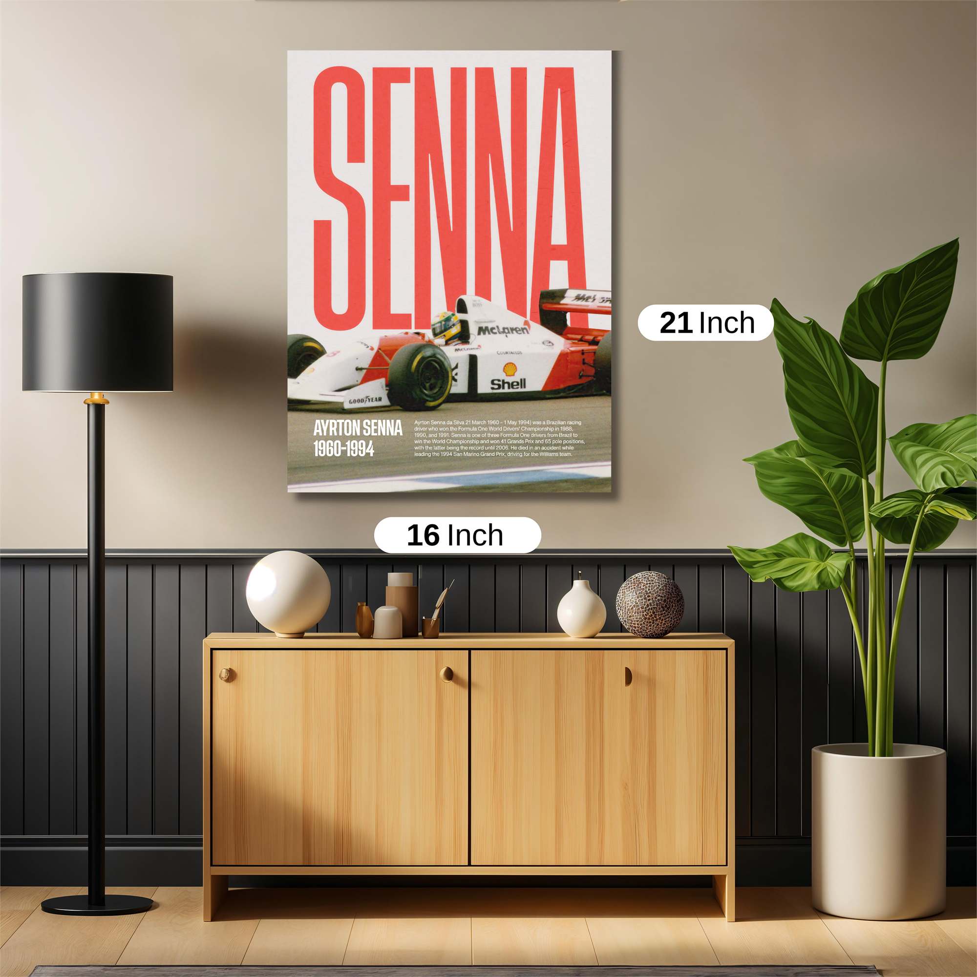 Senna Legacy Safe Wall Magnetic / M
