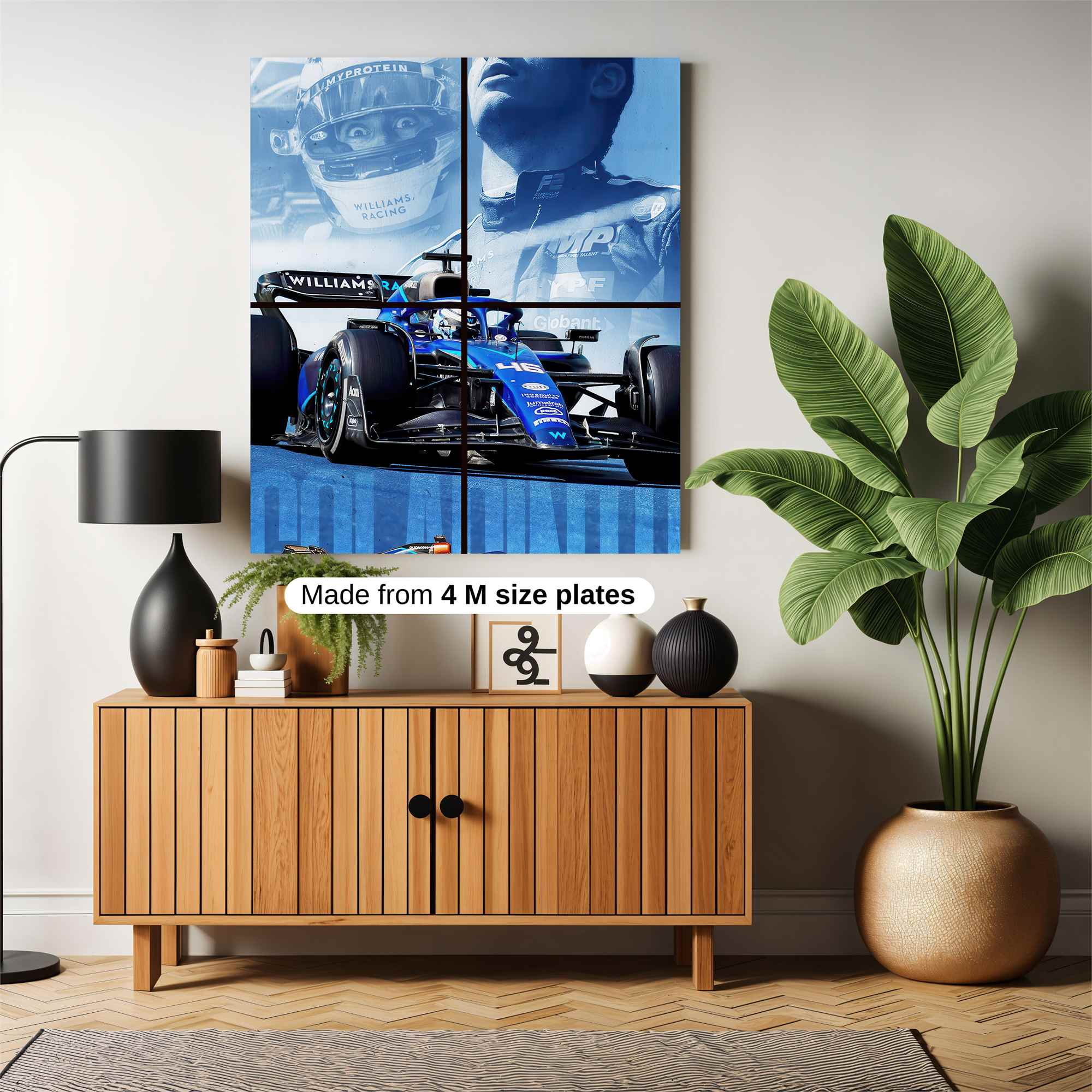 Franco Fierce Safe Wall Magnetic / M