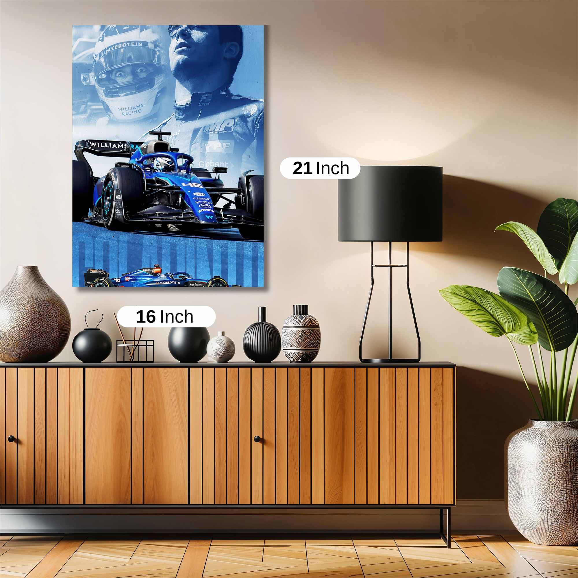 Franco Fierce Safe Wall Magnetic / M