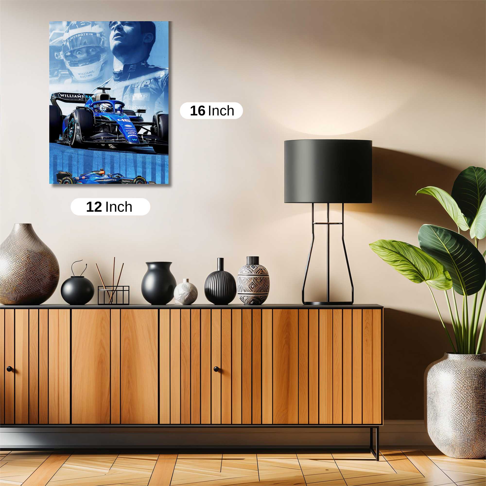 Franco Fierce Safe Wall Magnetic / M