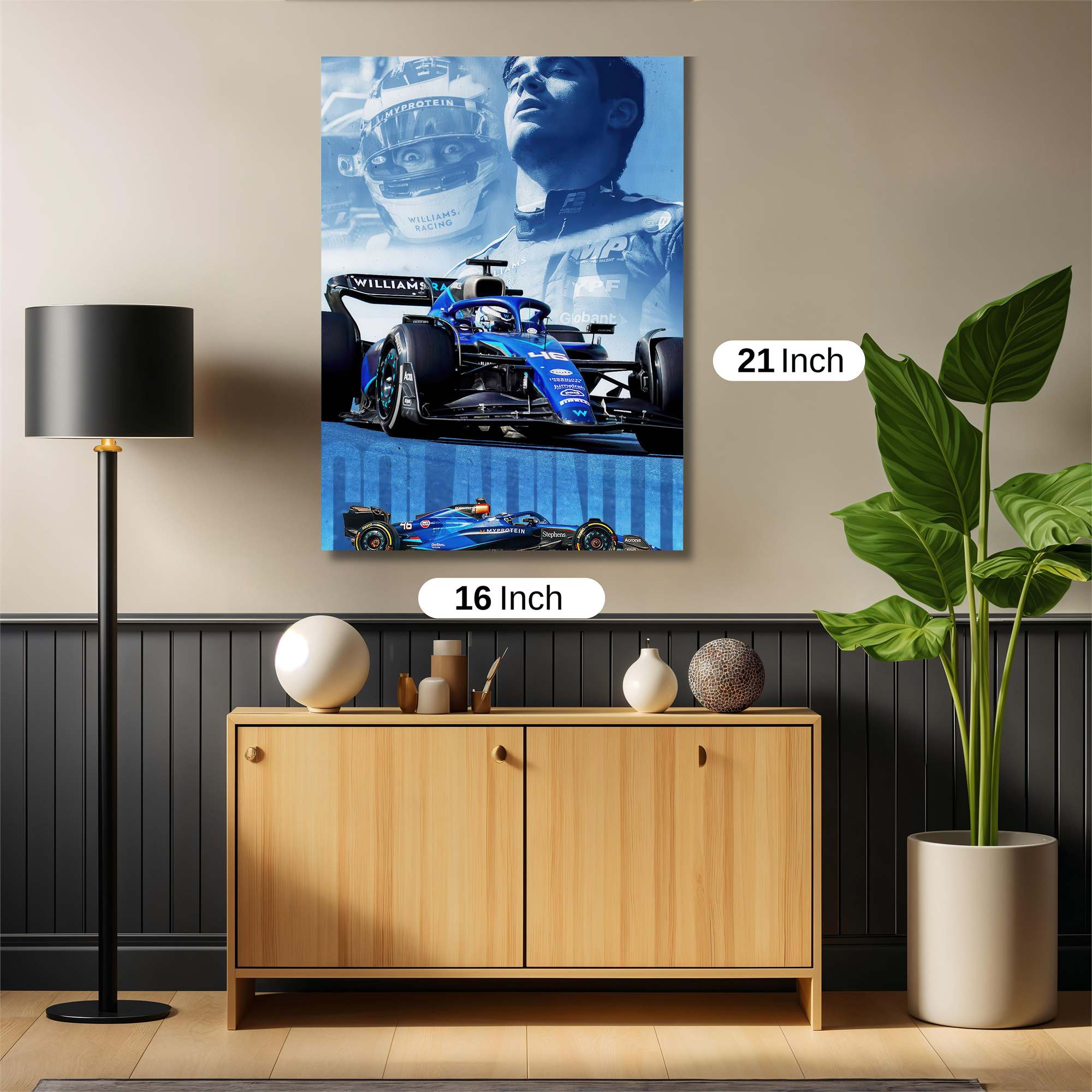 Franco Fierce Safe Wall Magnetic / M