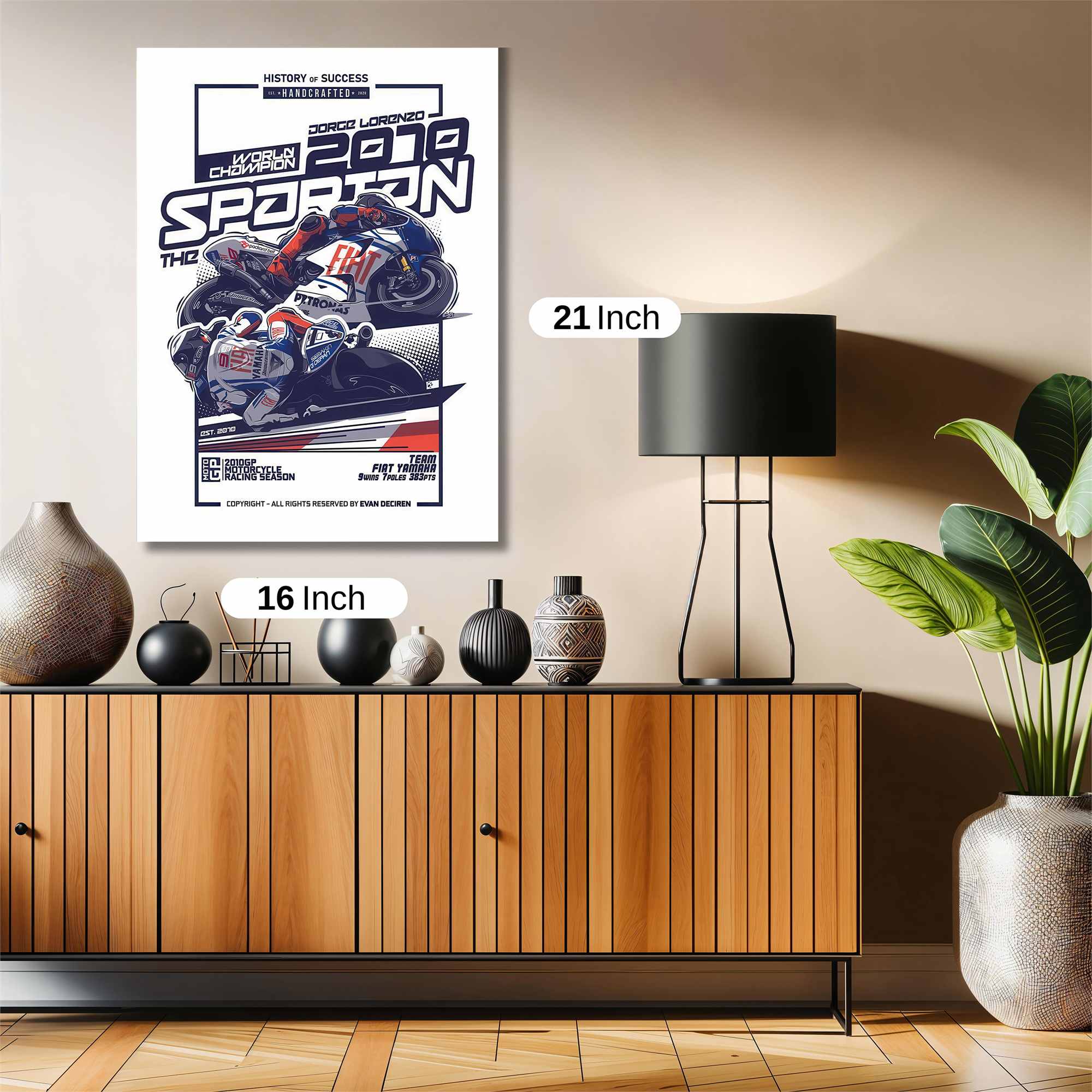 Lorenzo Triumph Safe Wall Magnetic / M