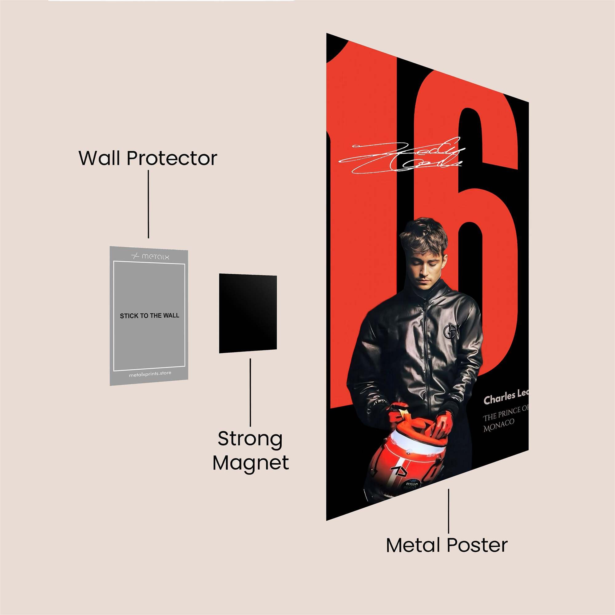 Leclerc Regal Safe Wall Magnetic / M