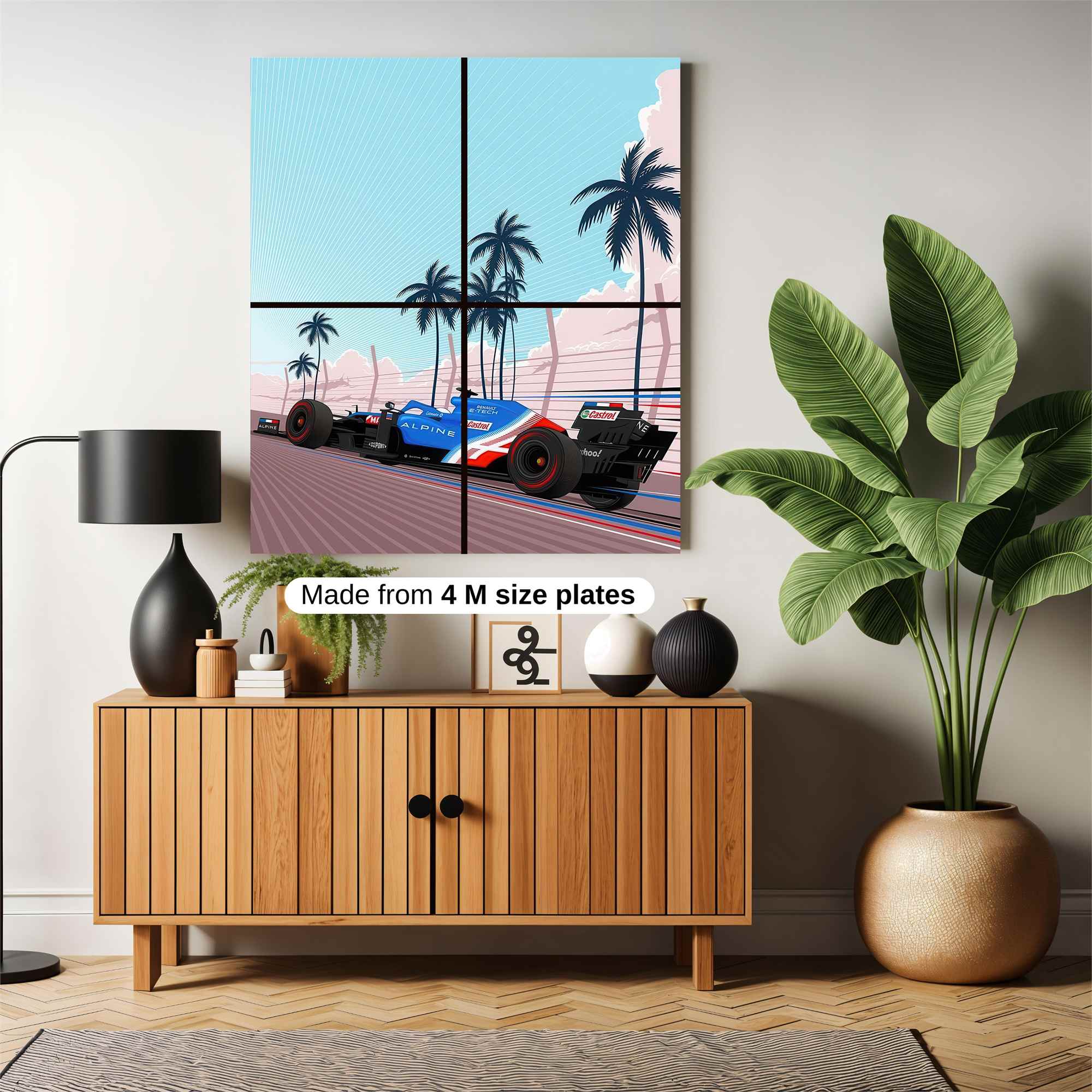Race Bliss Safe Wall Magnetic / M
