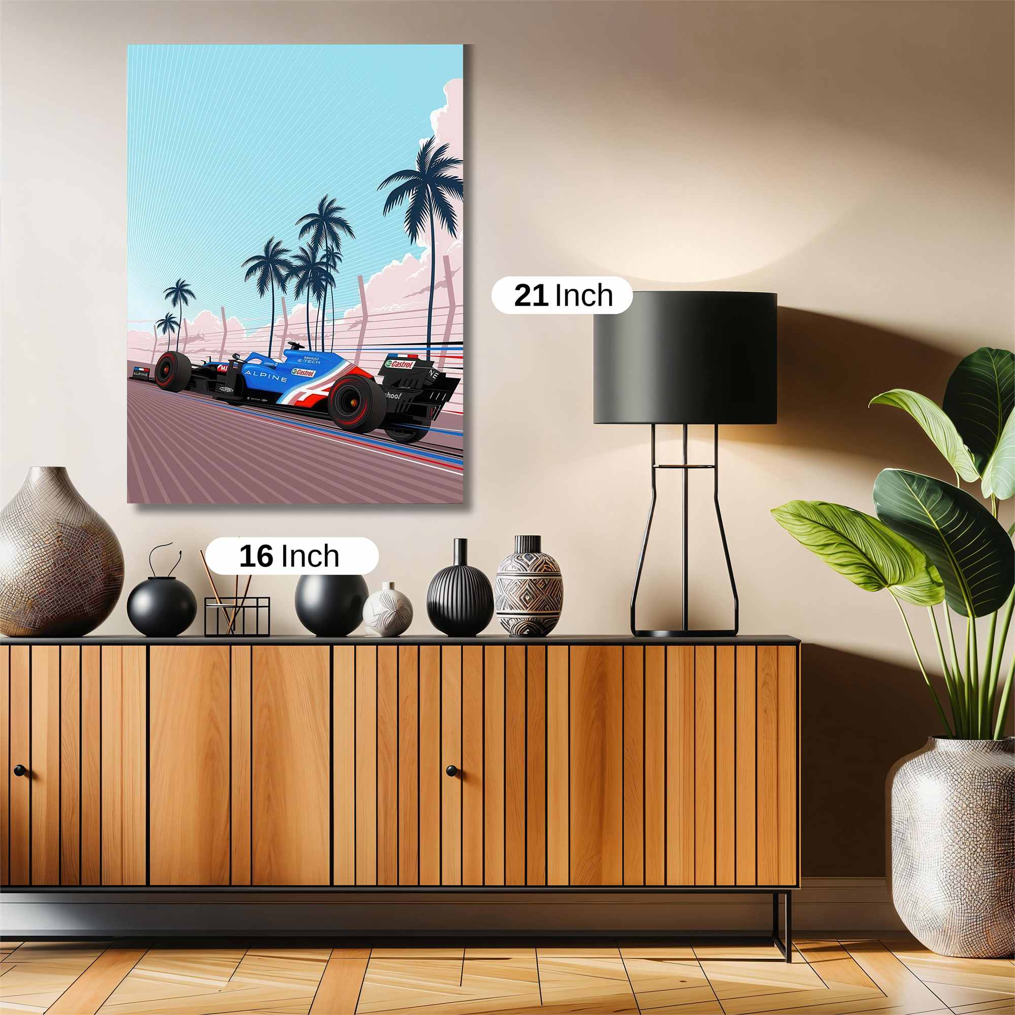 Race Bliss Safe Wall Magnetic / M
