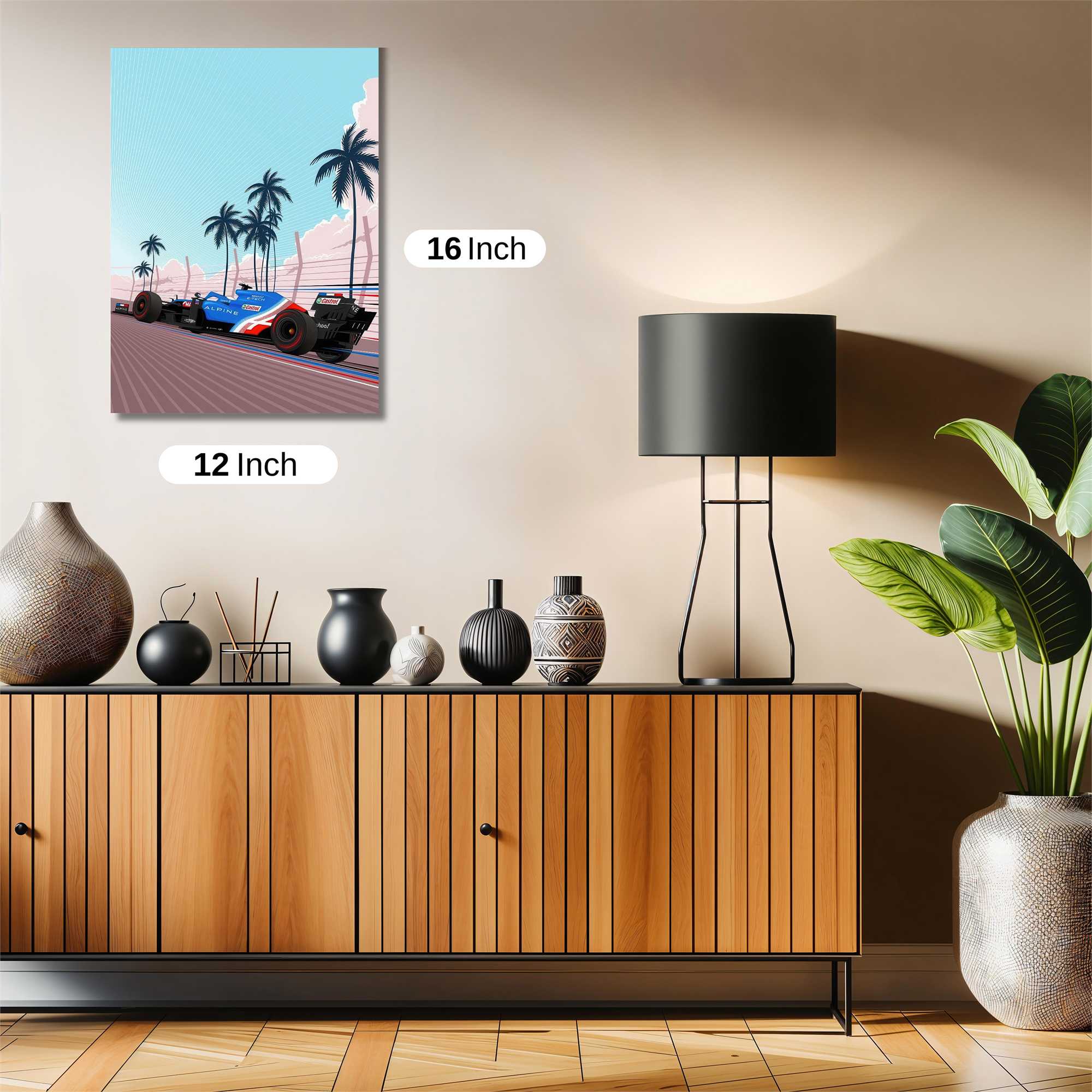 Race Bliss Safe Wall Magnetic / M