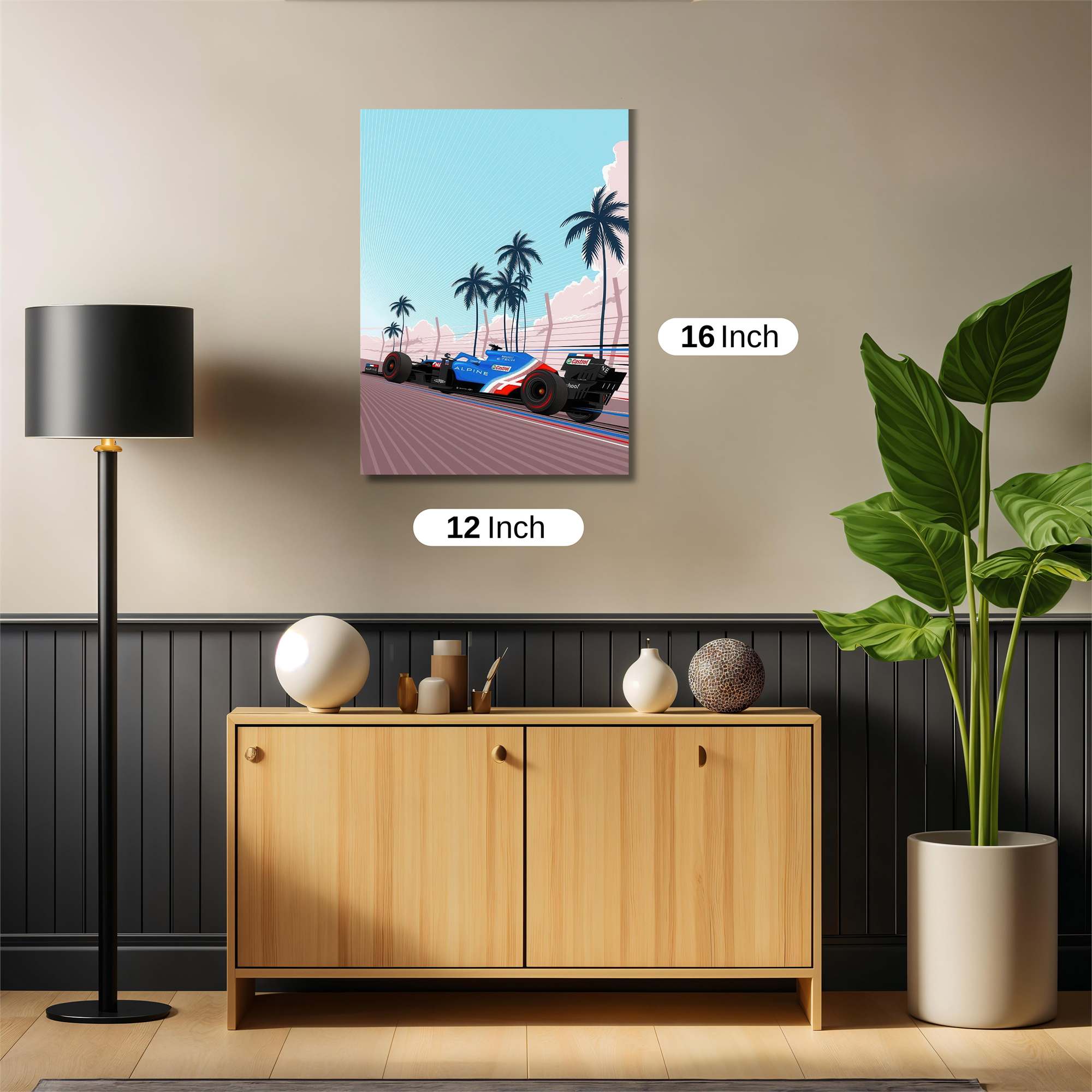 Race Bliss Safe Wall Magnetic / M