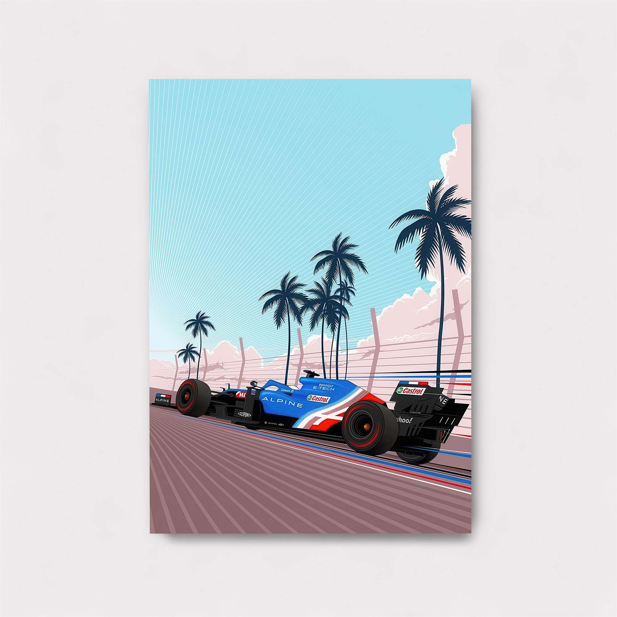 Race Bliss Safe Wall Magnetic / M