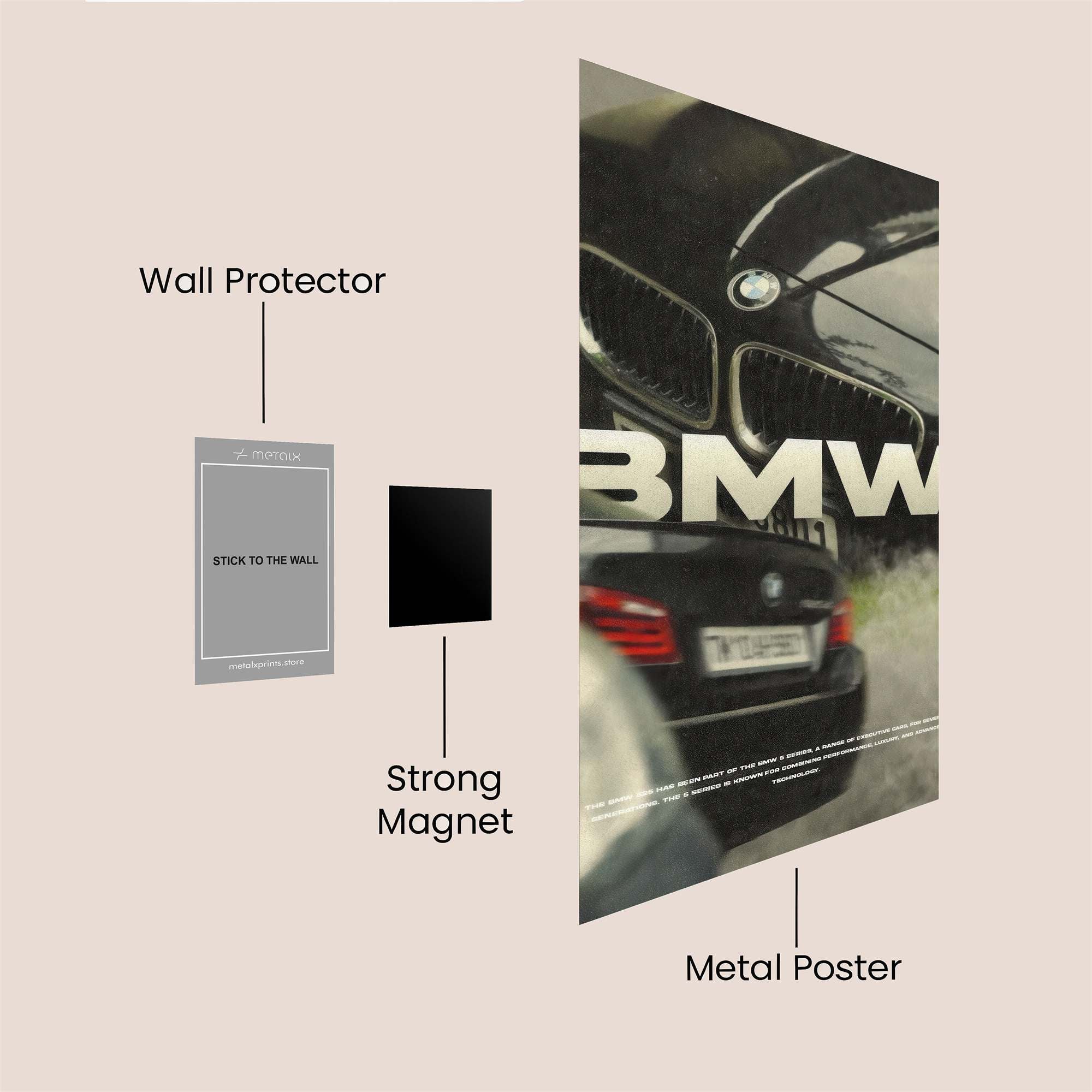 BMW Elegance Safe Wall Magnetic / M