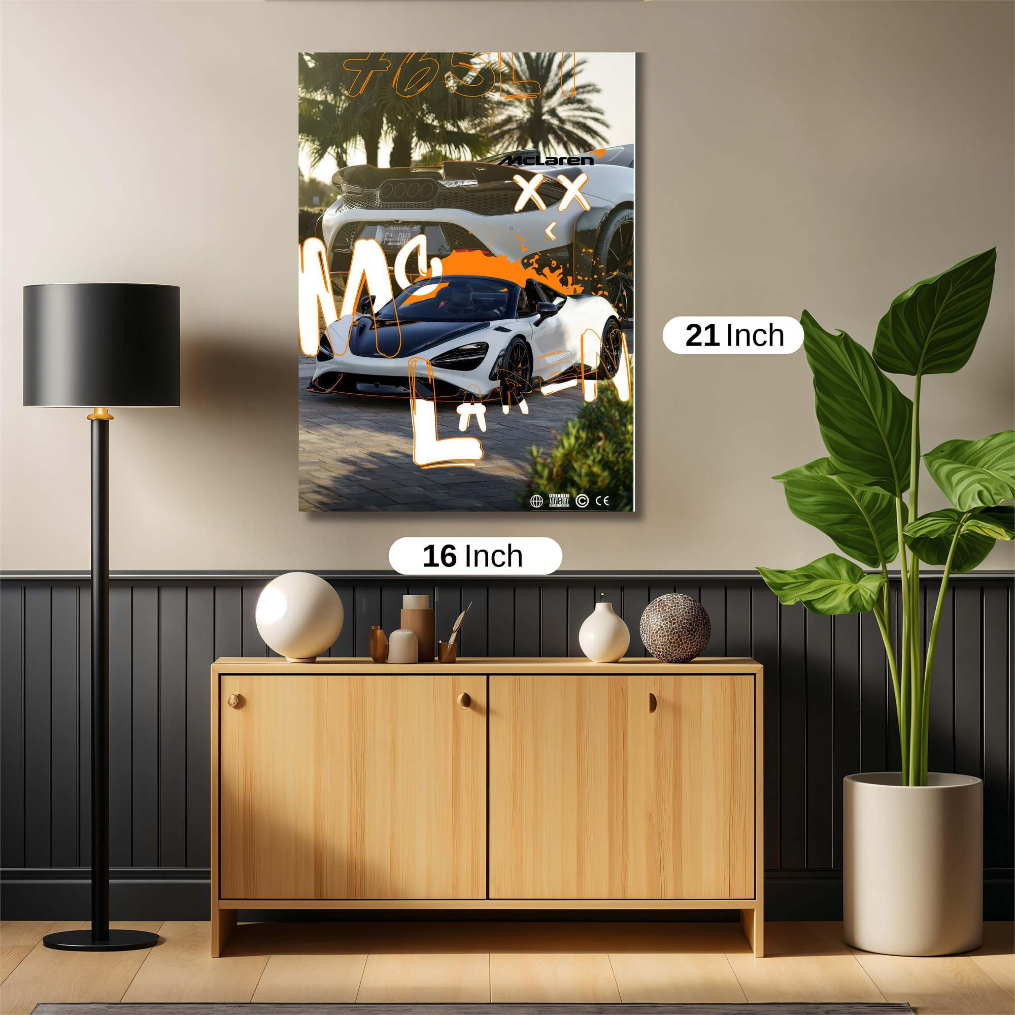 McLaren Majestic Safe Wall Magnetic / M