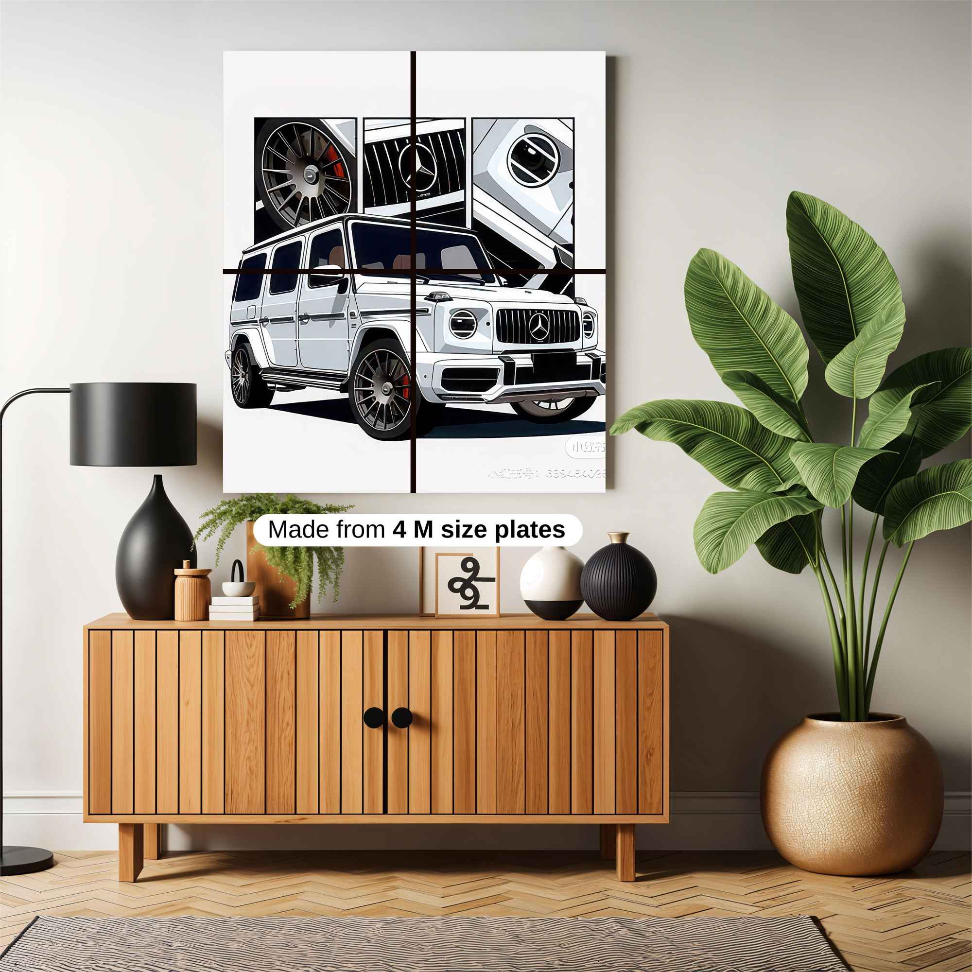 Mercedes Majestic Safe Wall Magnetic / M