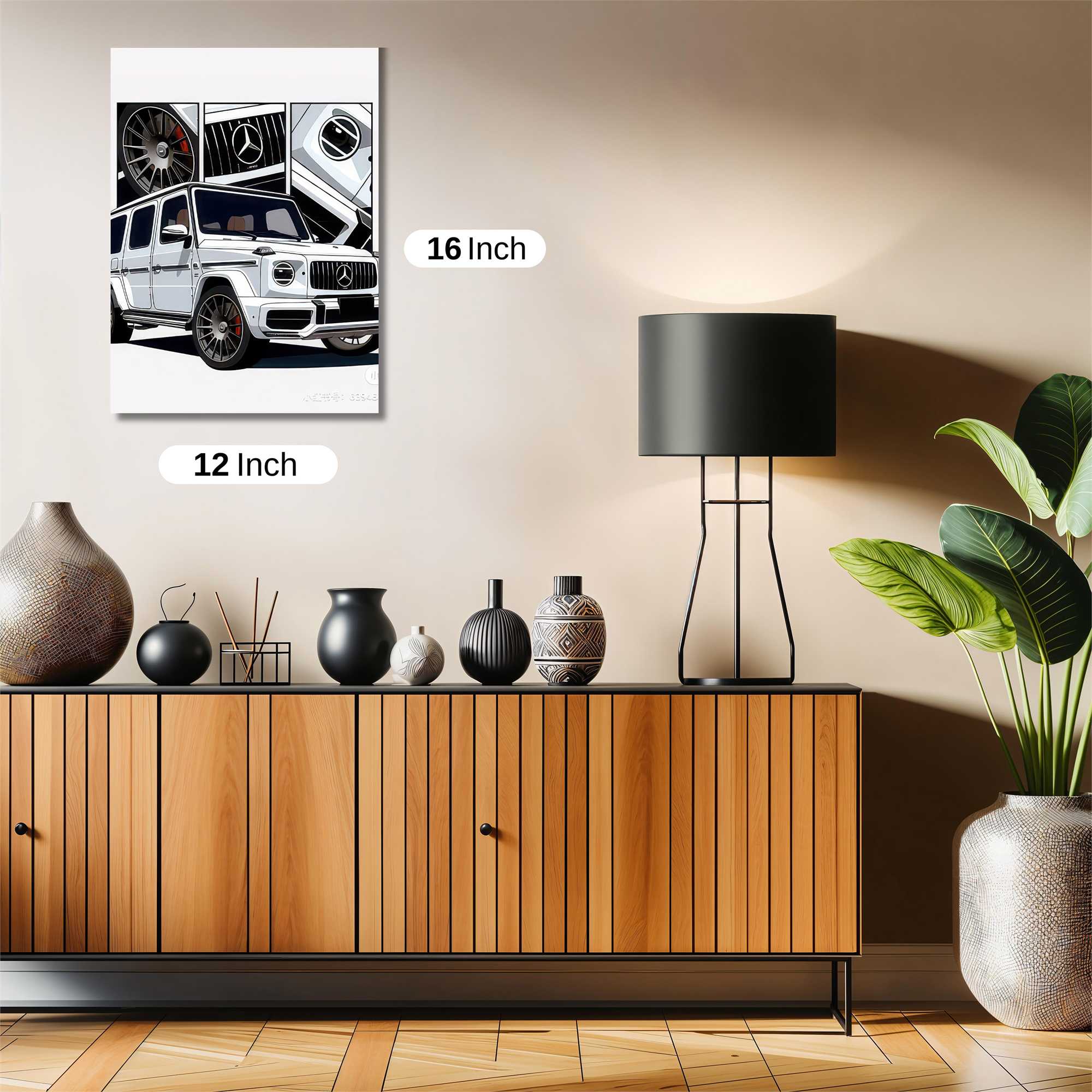 Mercedes Majestic Safe Wall Magnetic / M