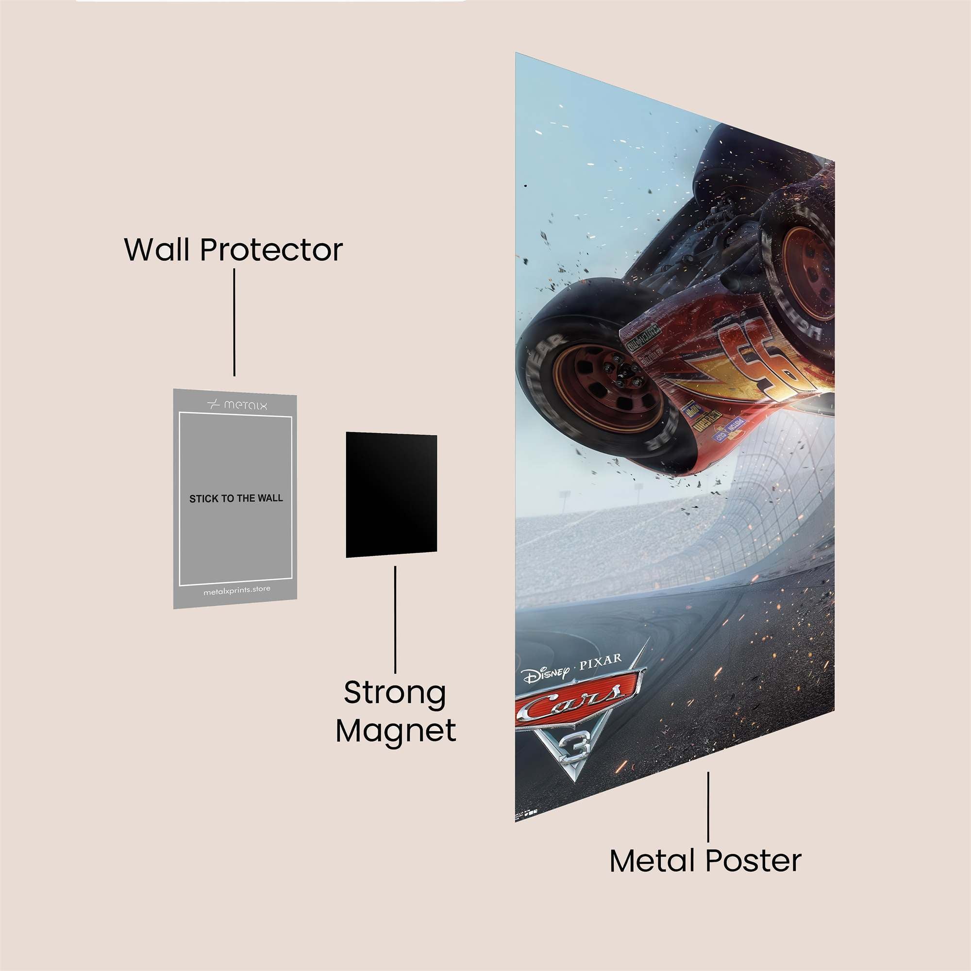 Lightning Thrill Safe Wall Magnetic / M